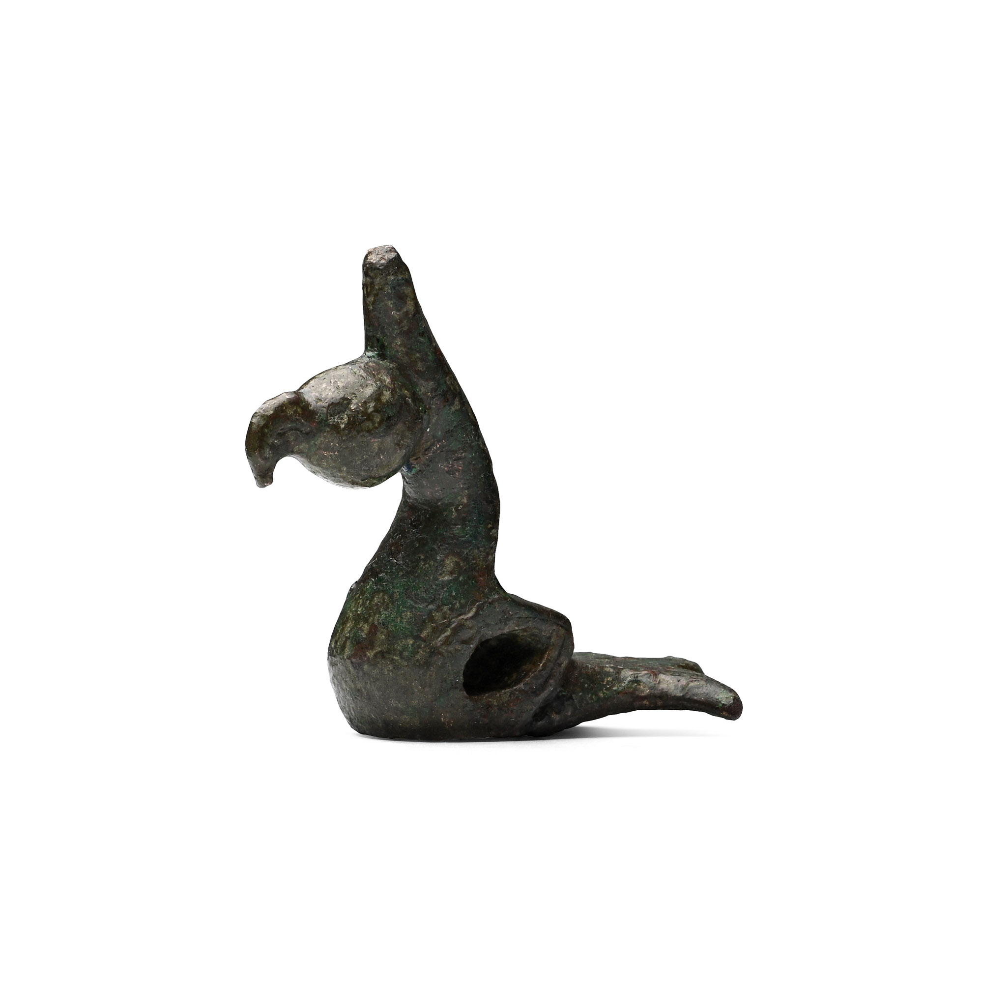 Western Asiatic Bronze Figure of a Bird