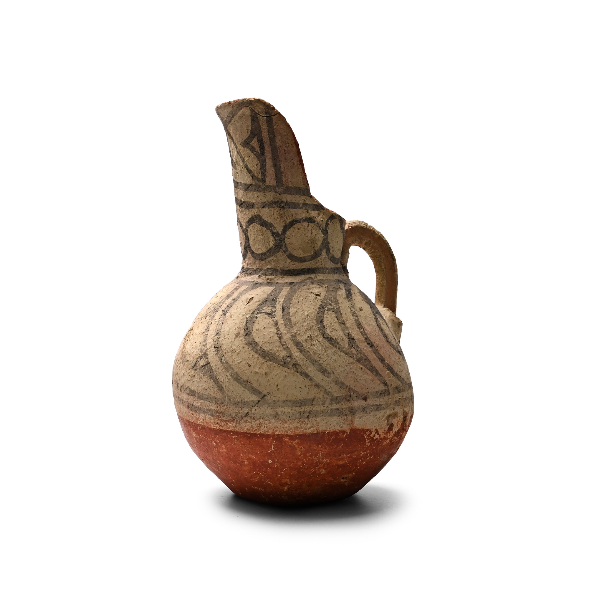 Western Asiatic Terracotta Spouted Vessel