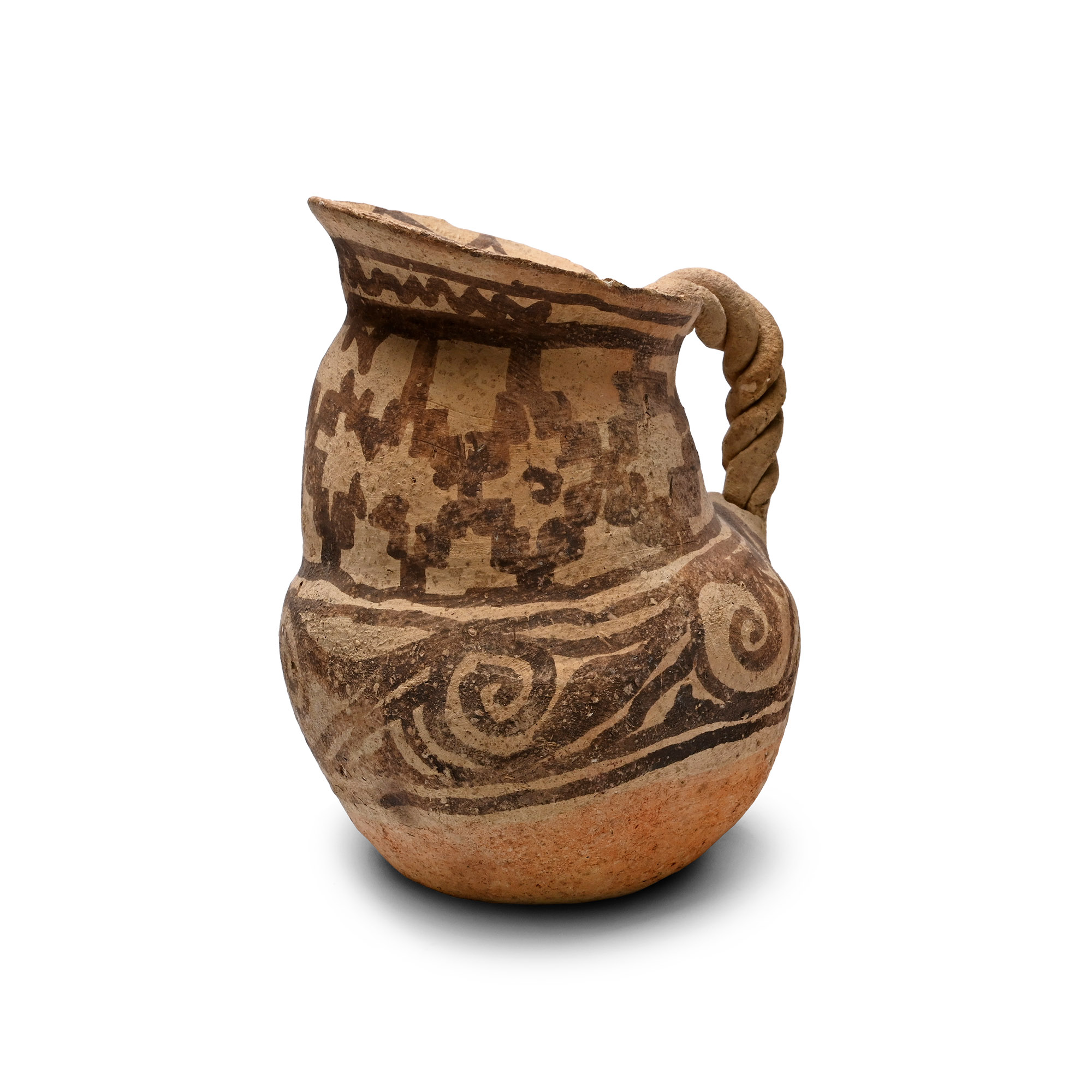 Western Asiatic Terracotta Spouted Vessel