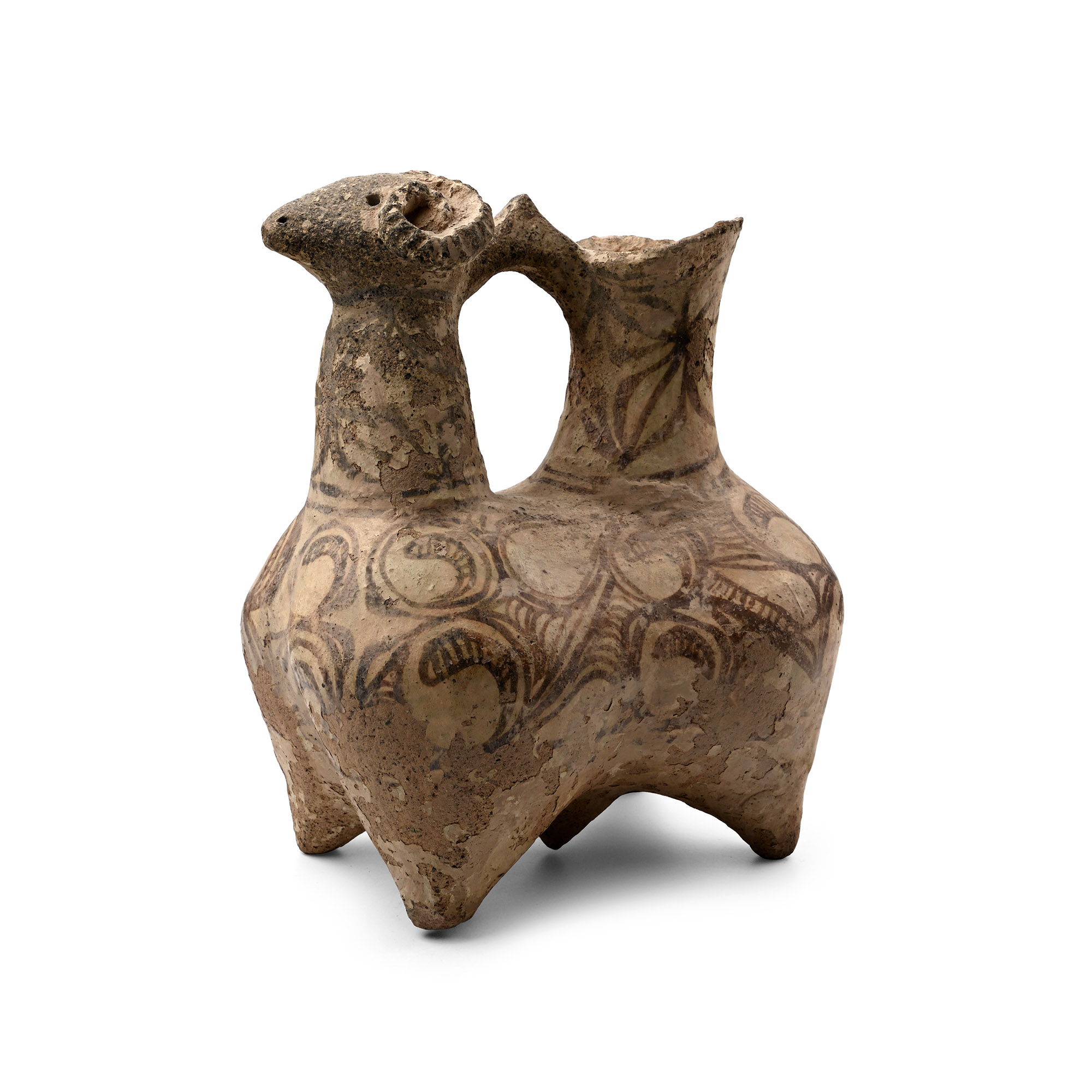 Western Asiatic Ceramic Zoomorphic Vessel