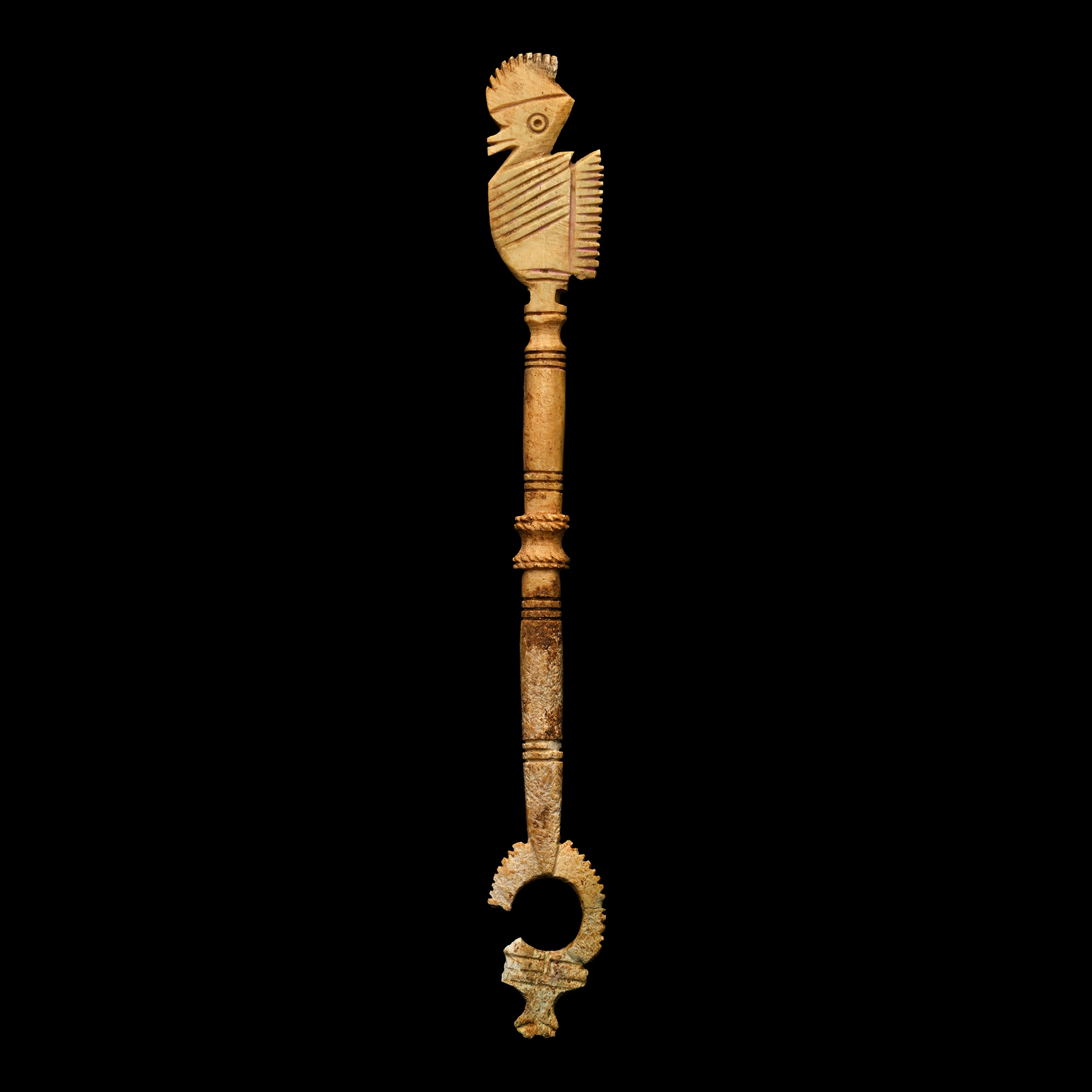 Large Roman Bone Weaving Implement