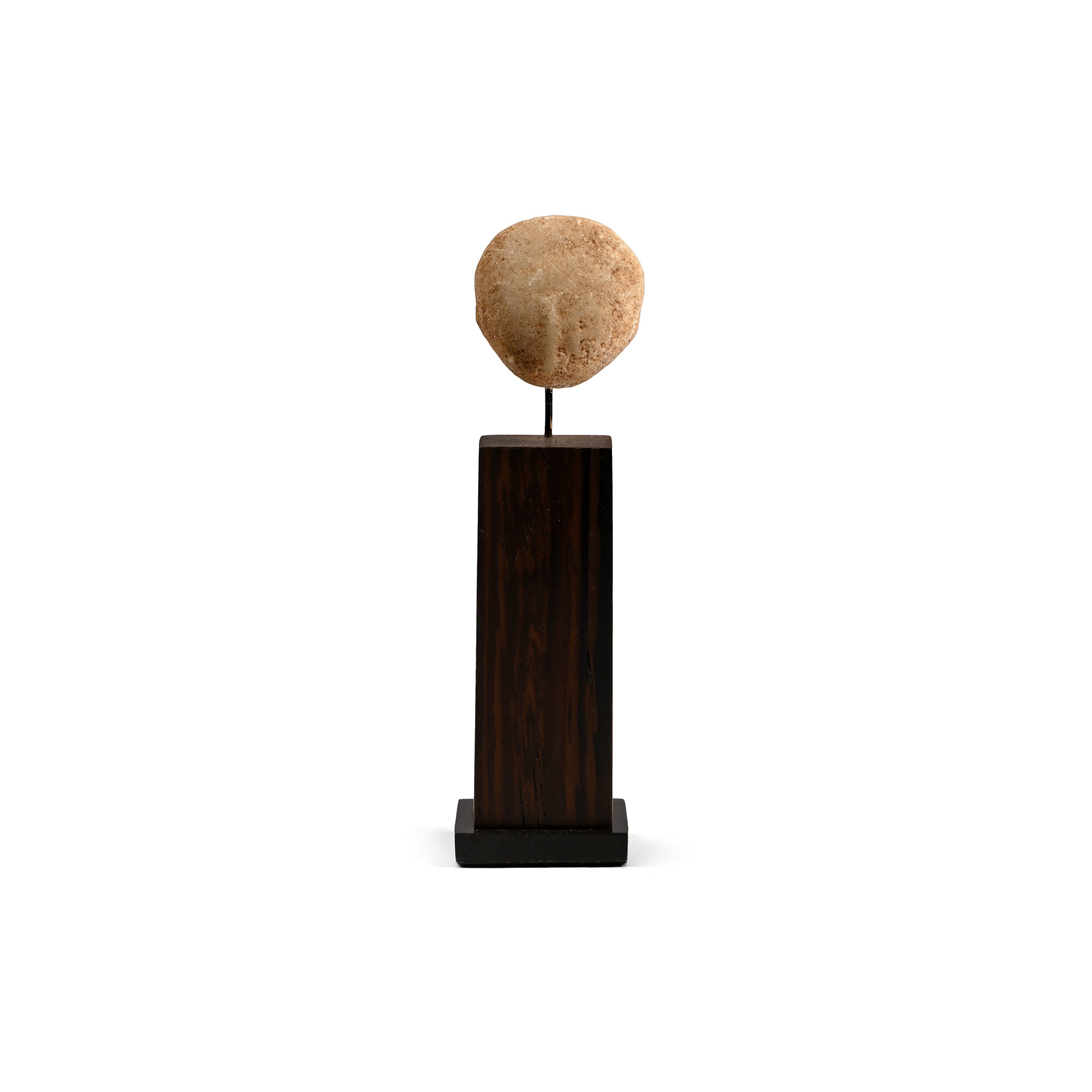 Cycladic Alabaster Idol Head