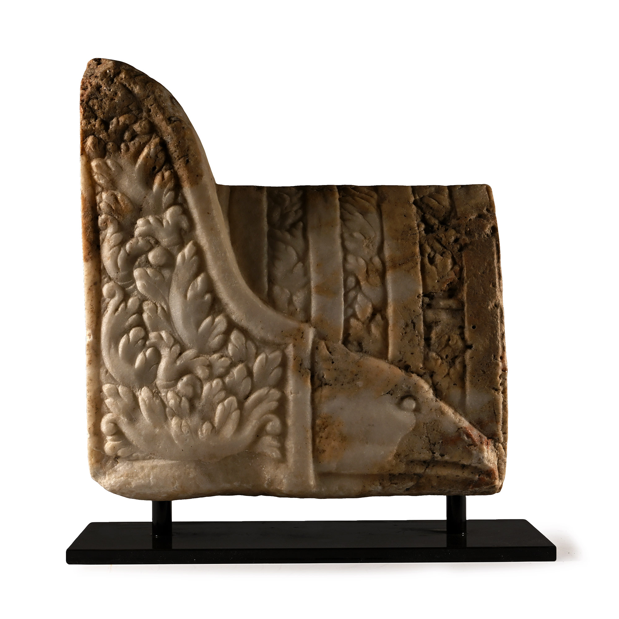 Eastern Roman Marble Fragments from a Sarcophagus