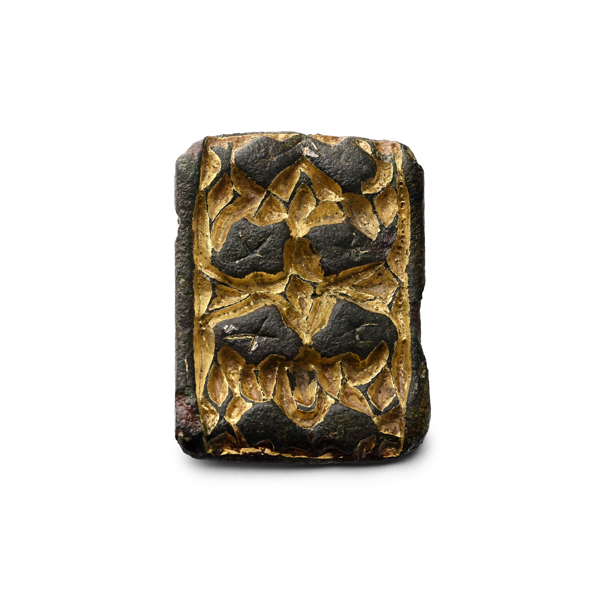 Viking Period Gilt Bronze Plaque