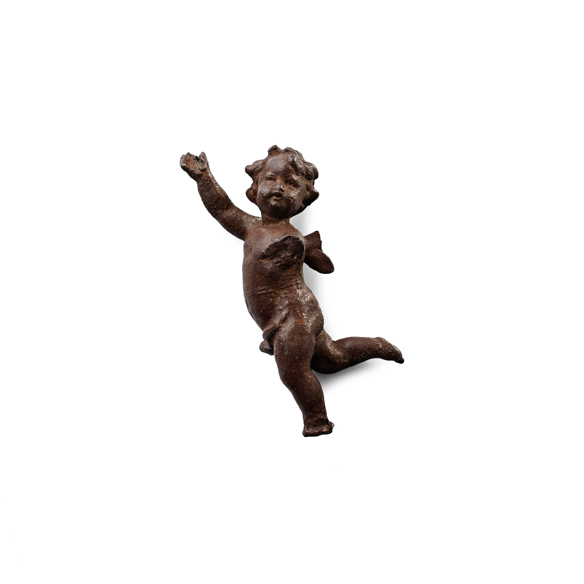 Georgian Bronze Cherub Statuette