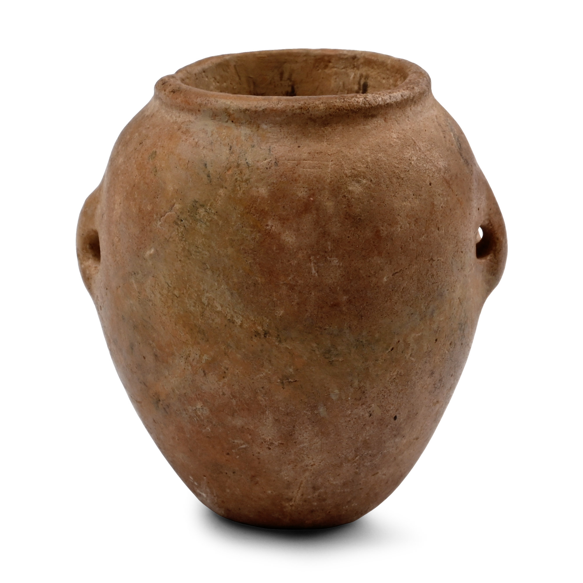 Egyptian Stone Two-Handled Cosmetic Jar