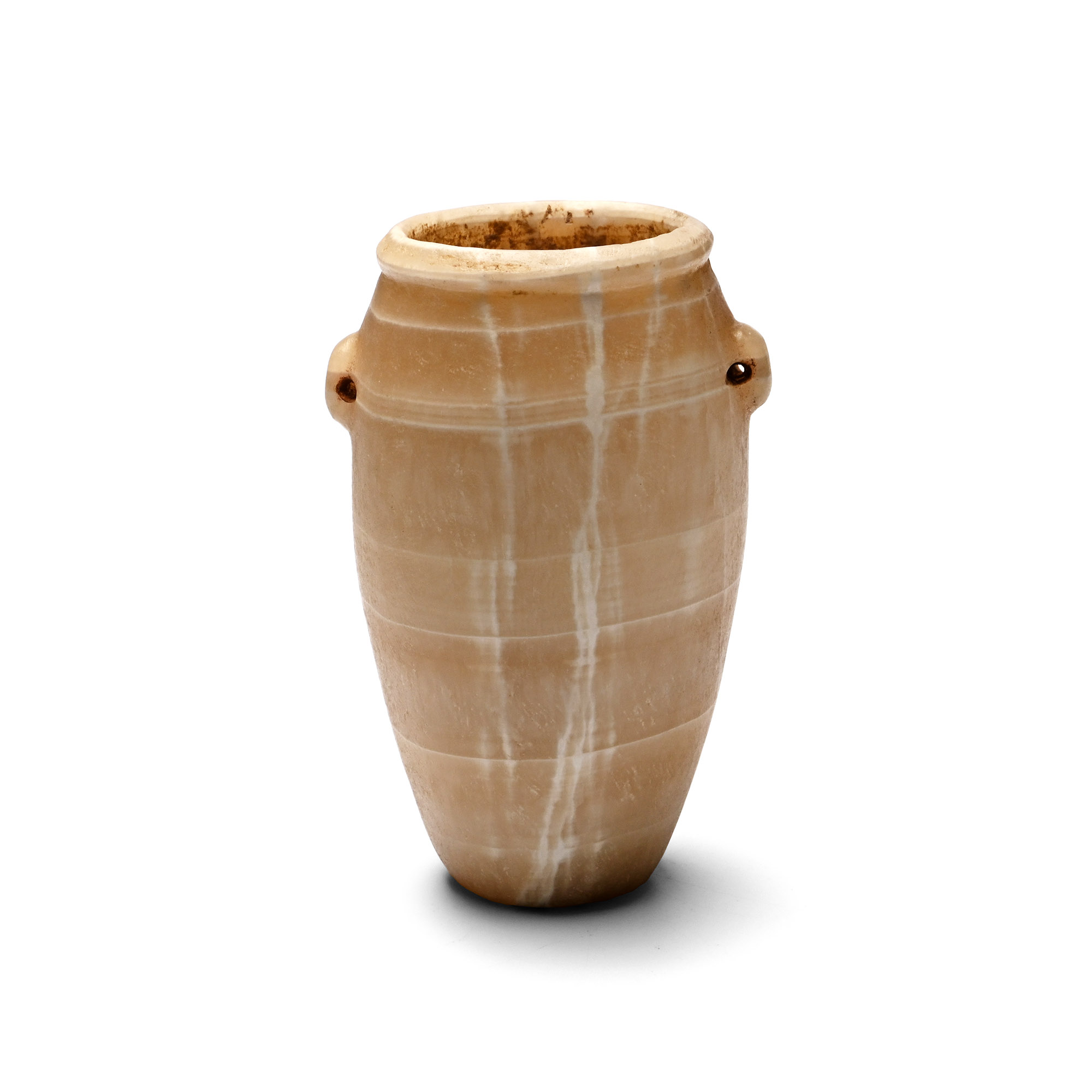 Egyptian Alabaster Cosmetic Jar