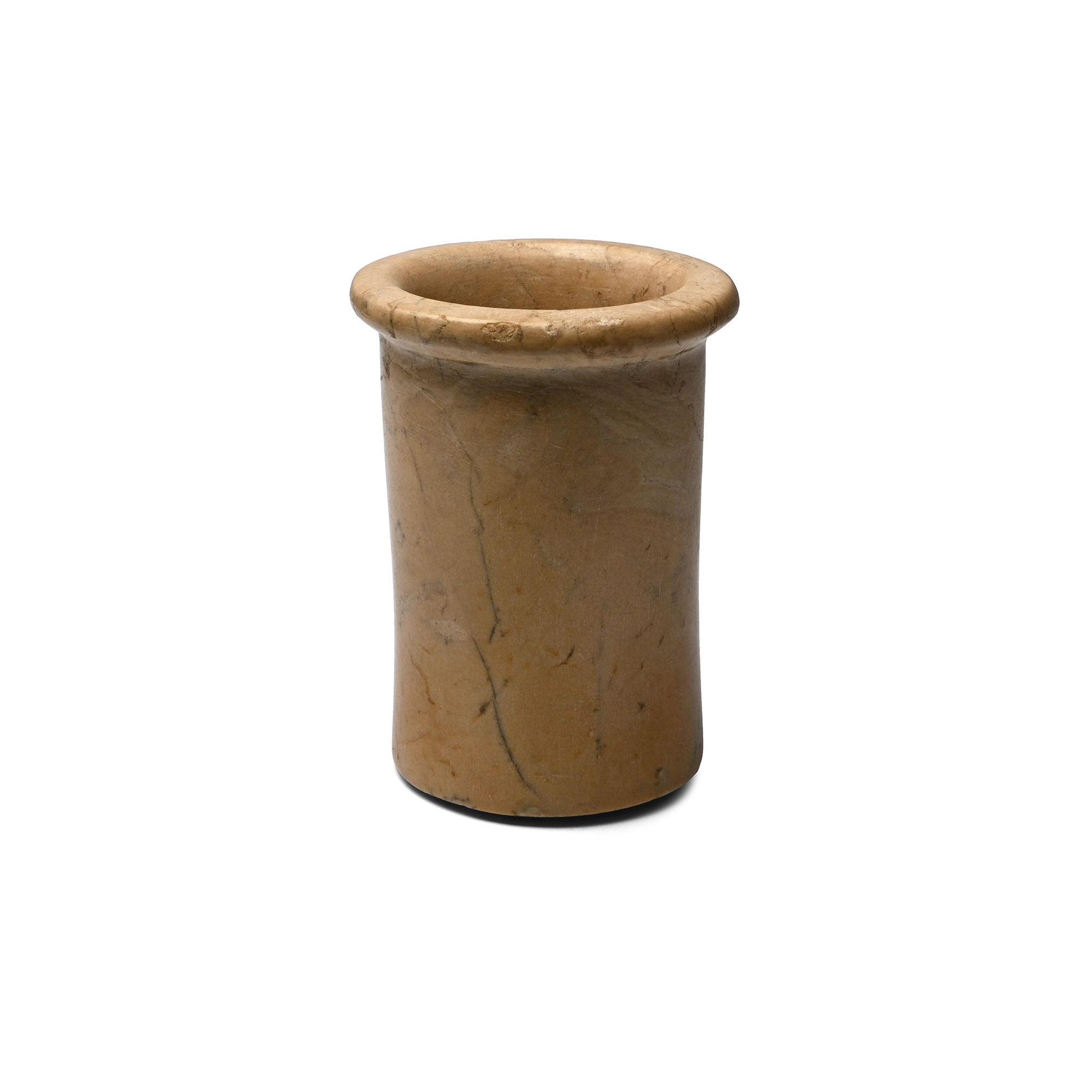 Egyptian Cylindrical Breccia Vase