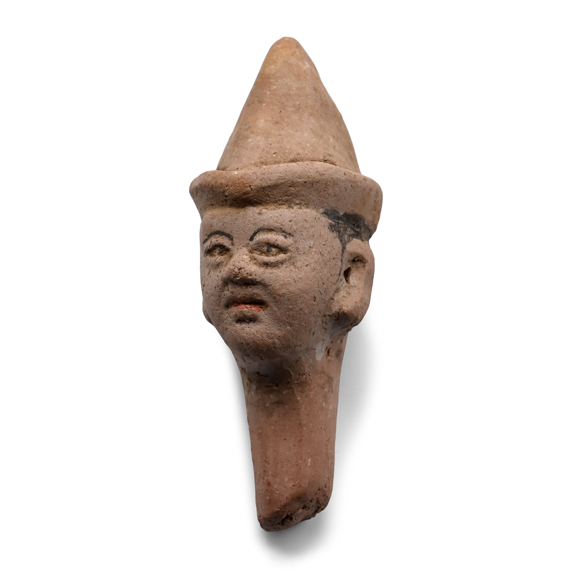 Chinese Ming Style Terracotta Statue Head