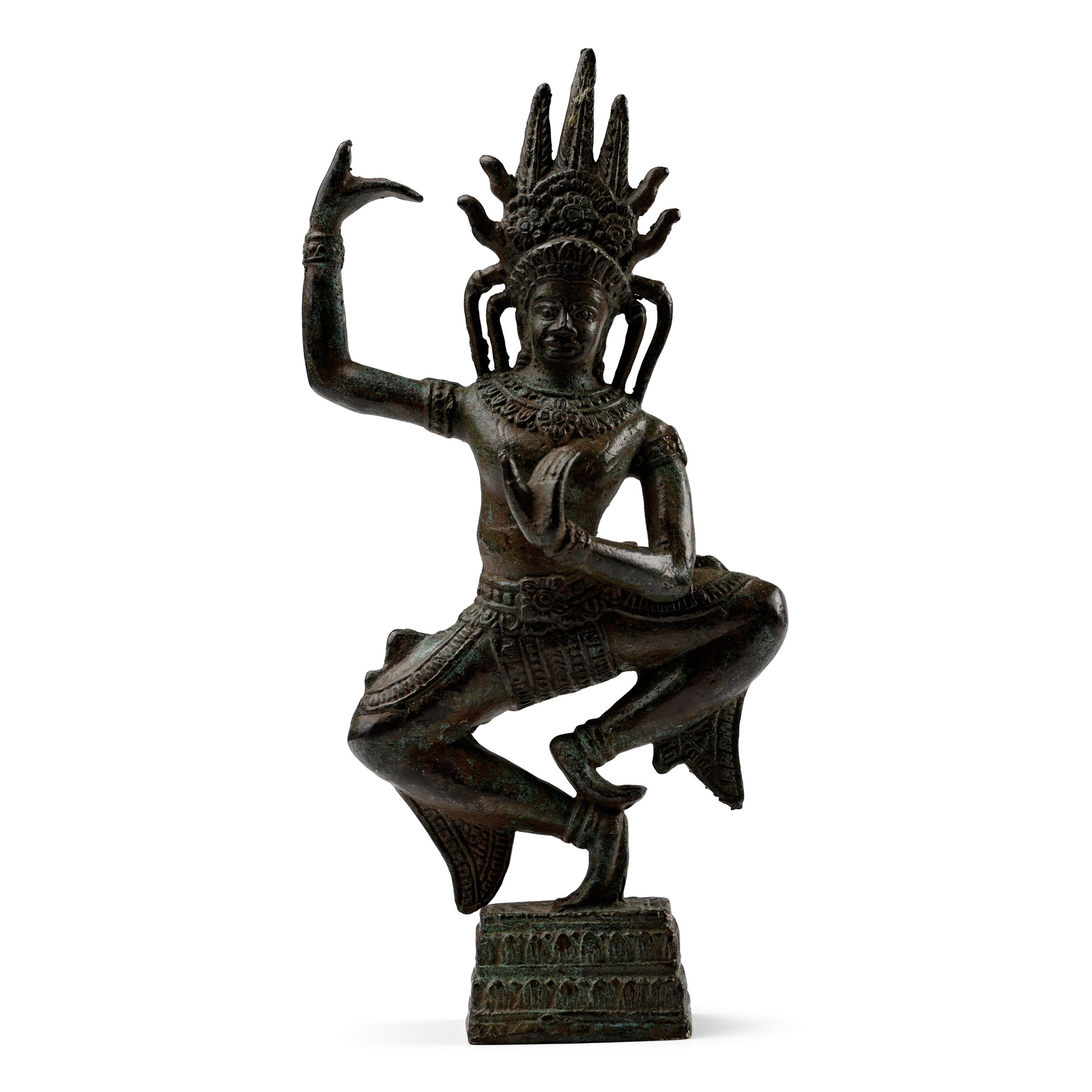 South East Asian Nang Teap Asporn Celestial Nymph Statuette