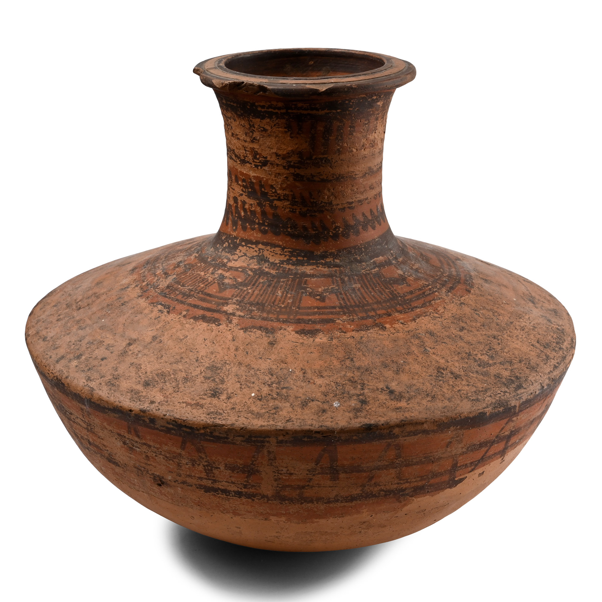 Indus Valley Painted Storage Vessel