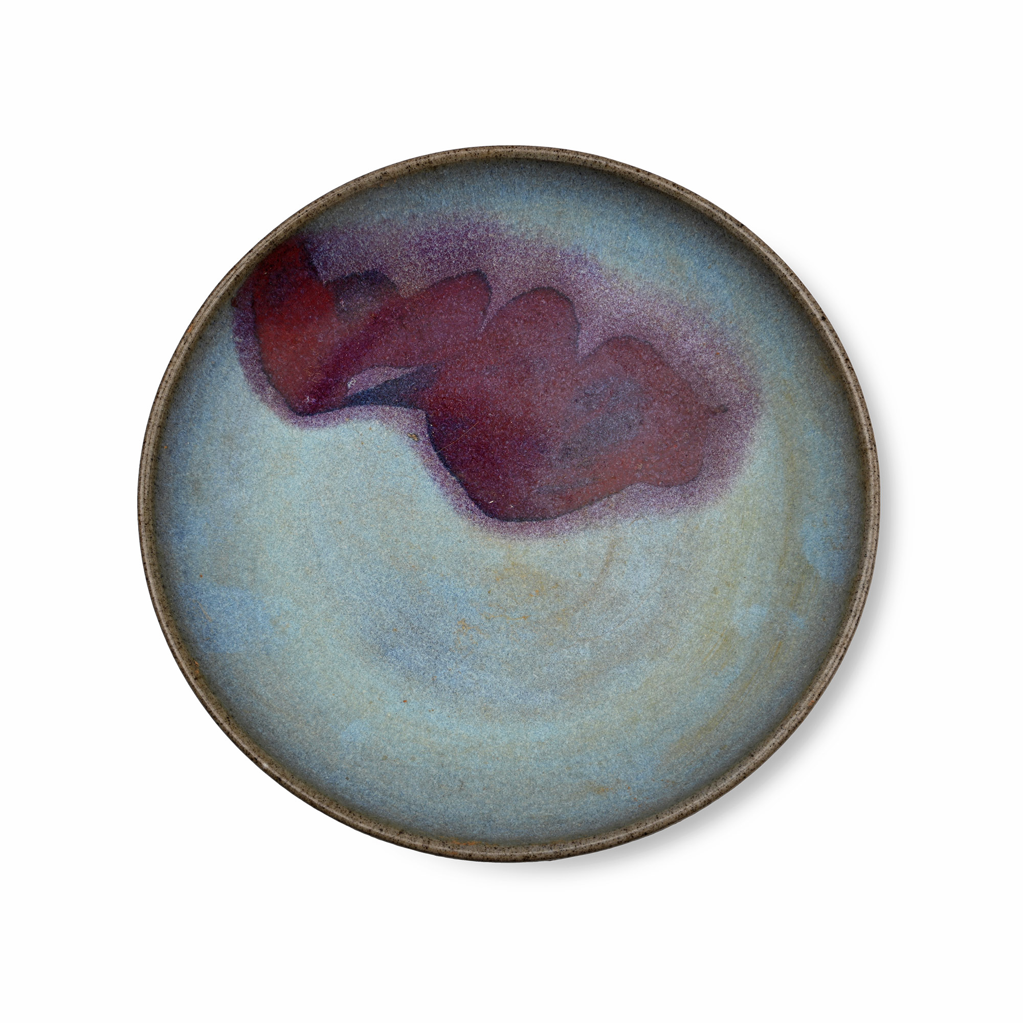 Jun Yao Style Purple Splashed Bowl