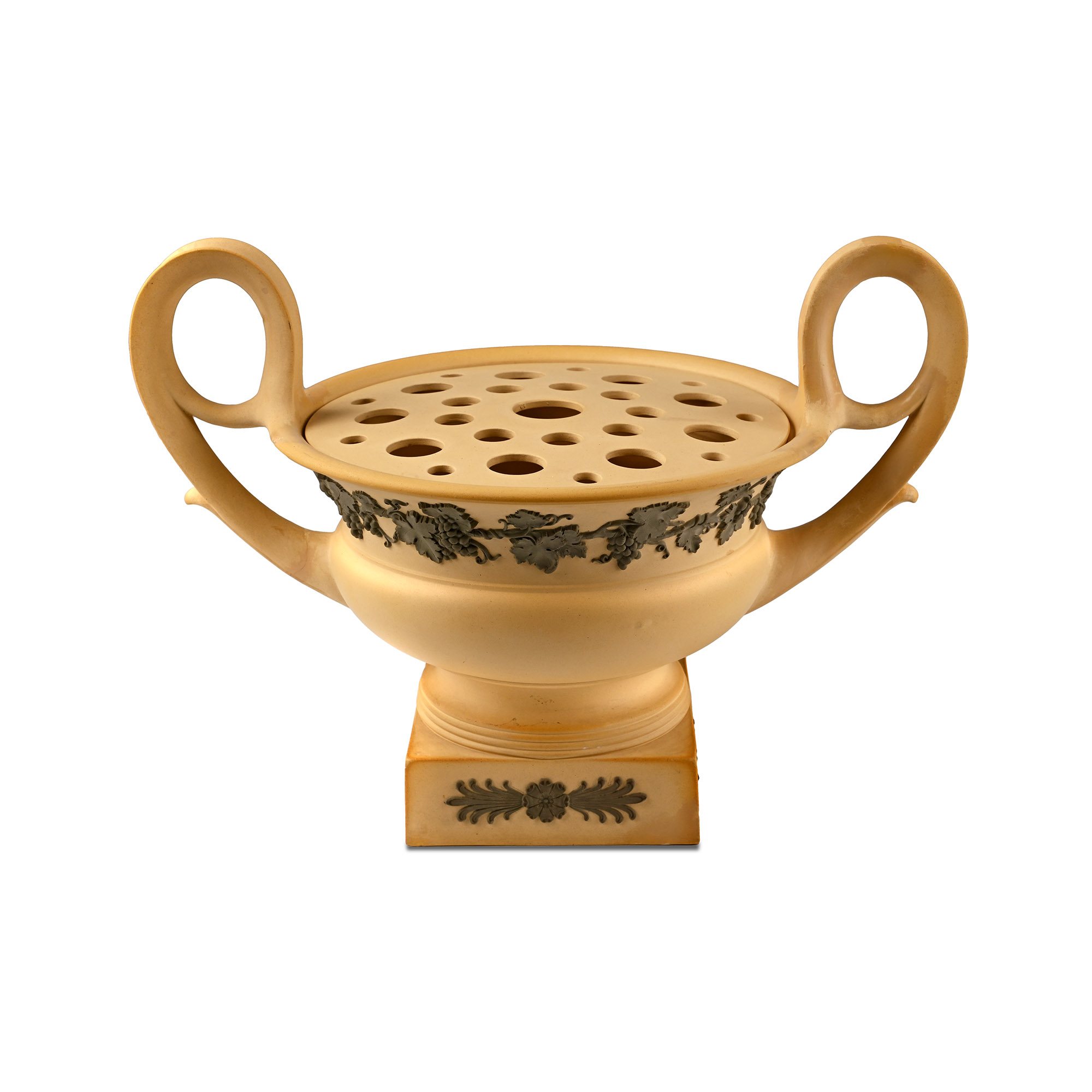 Wedgwood Caneware Kantharos-Shaped Rose Bowl