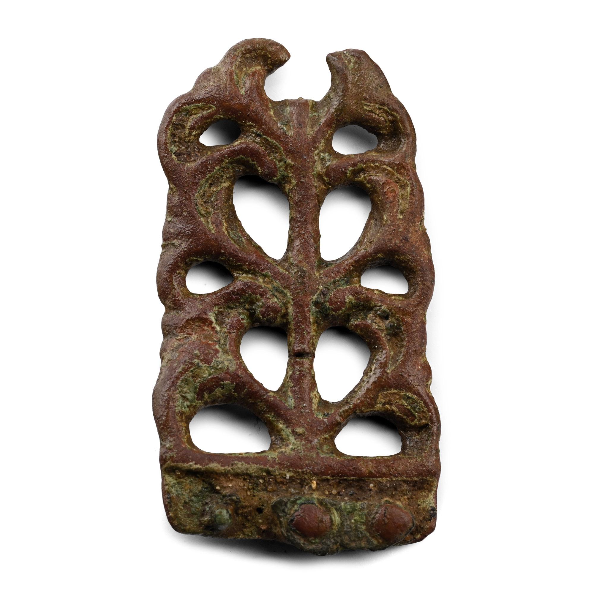 'The Willingham' Anglo-Saxon Bronze Tree of Life Strap End