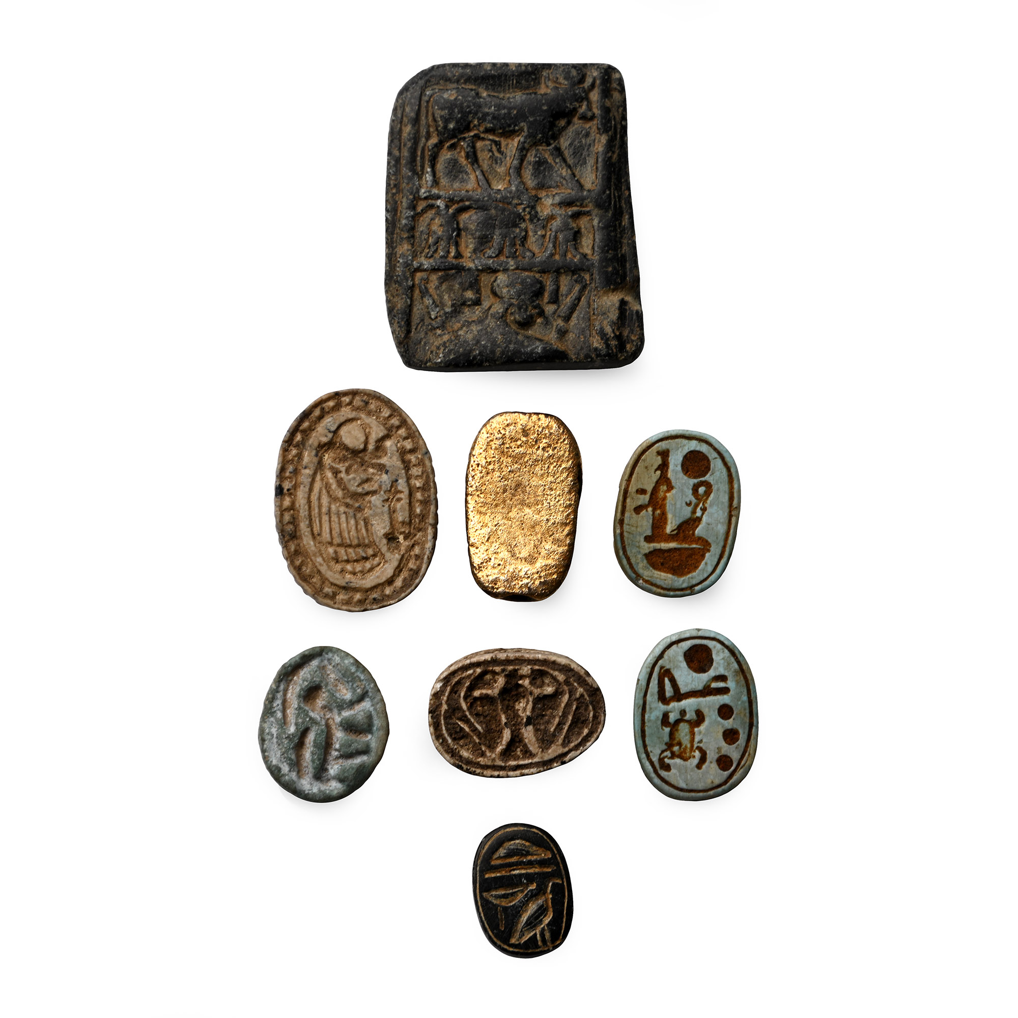 Egyptian Mixed Scarab Collection