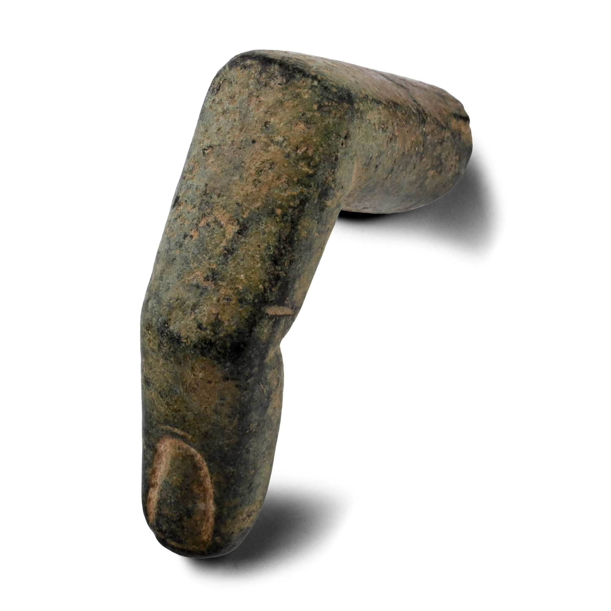 Roman Bronze Bent Finger