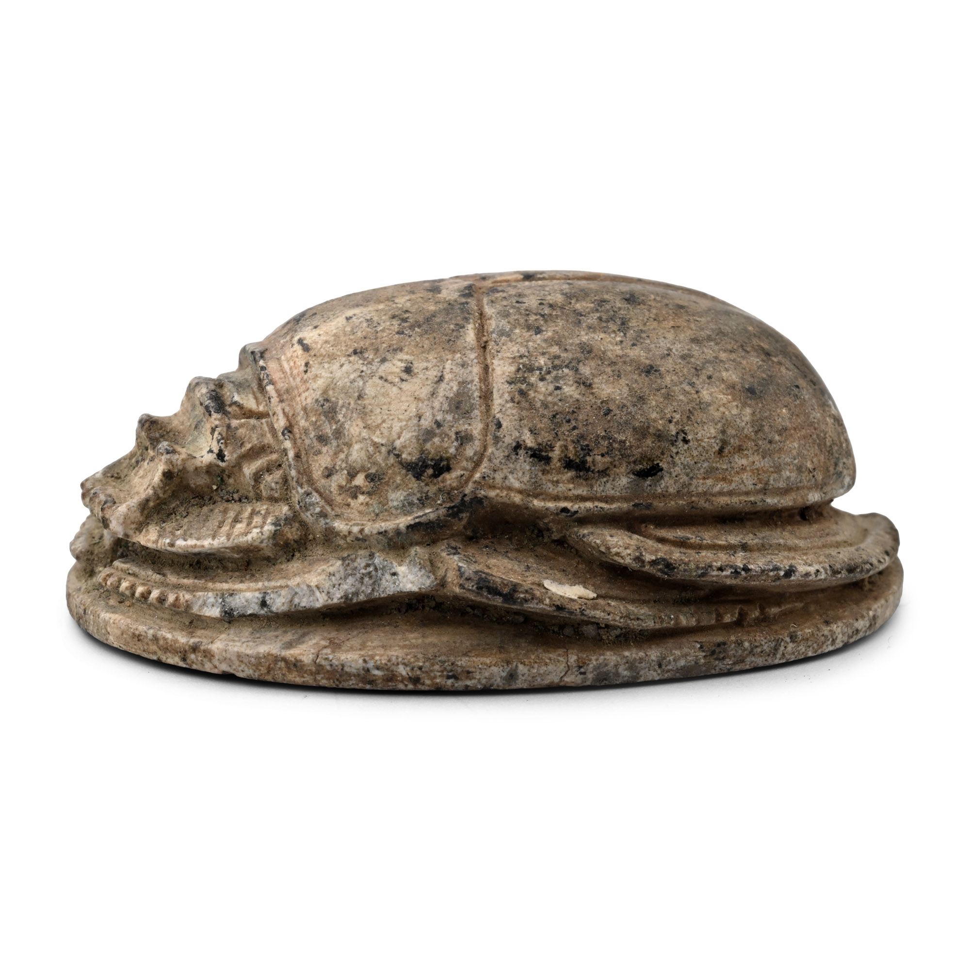 Large Egyptian Steatite Scarab