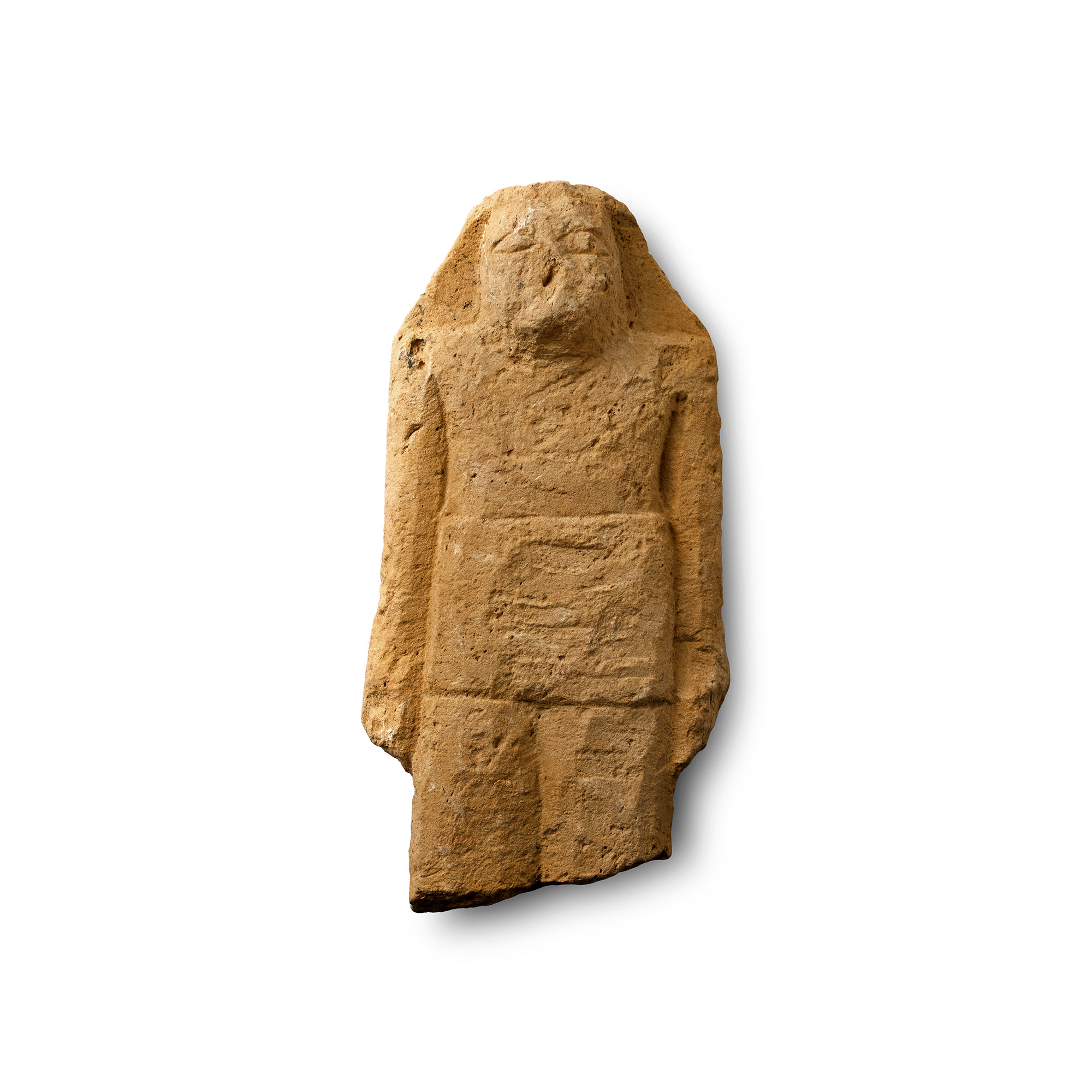 Egyptian Limestone Grave Figure
