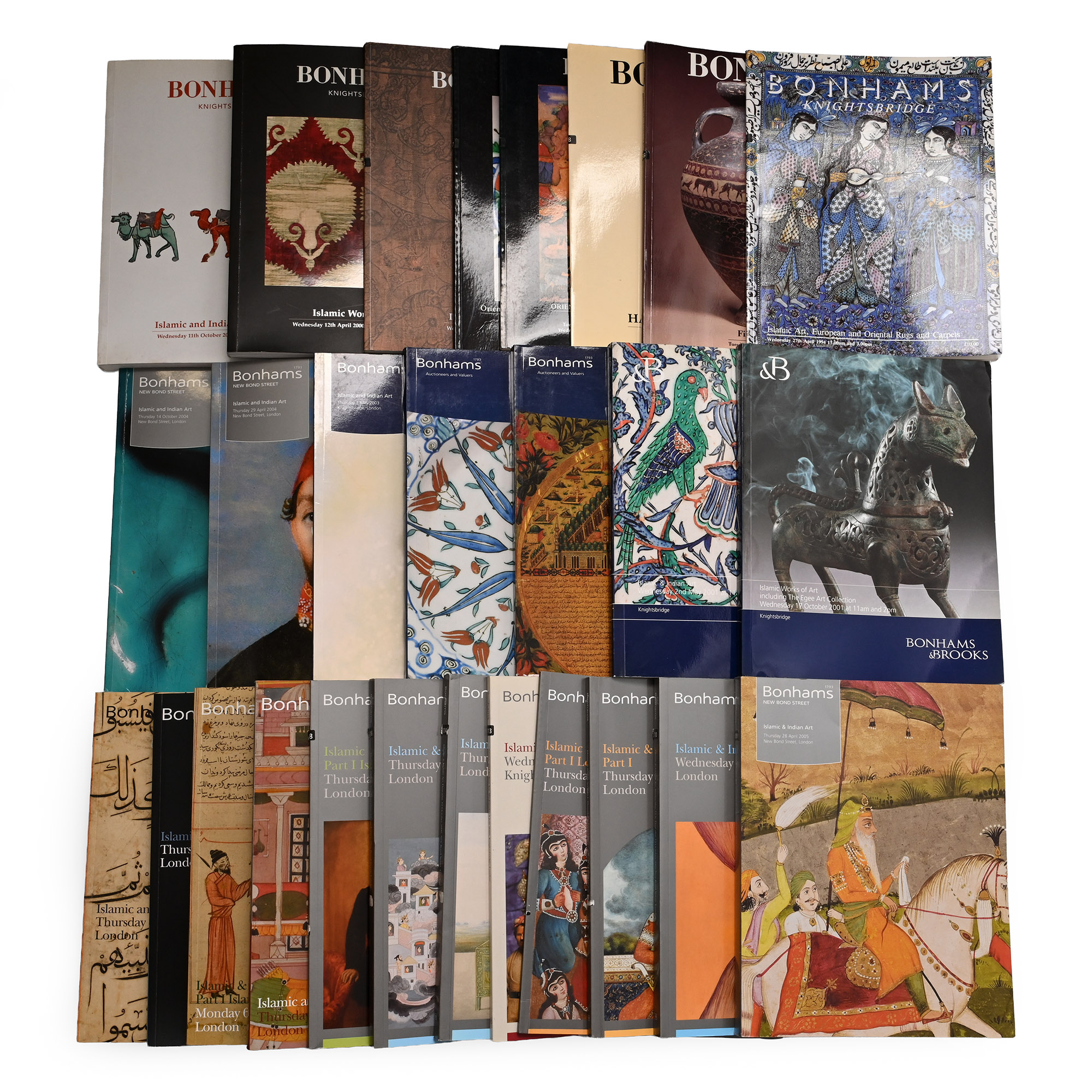 Bonhams Islamic and Indian Art Auction Catalogue Group - 27 Titles