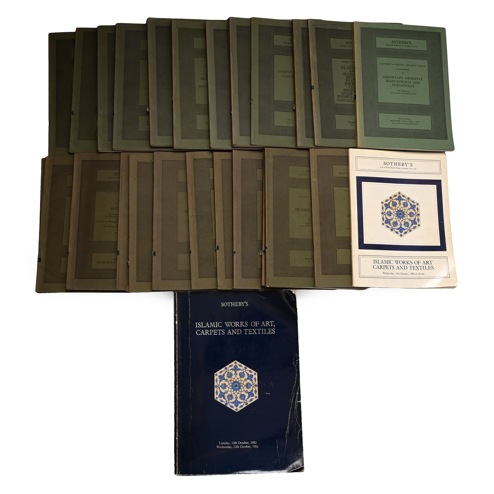 Sotheby's Islamic and Indian Art Auction Catalogue Group - 25 Titles