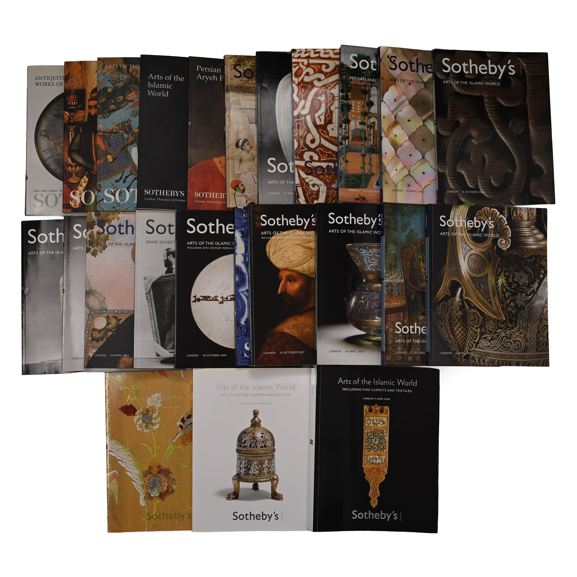 Sotheby's Islamic and Indian Art Auction Catalogue Group - 25 Titles
