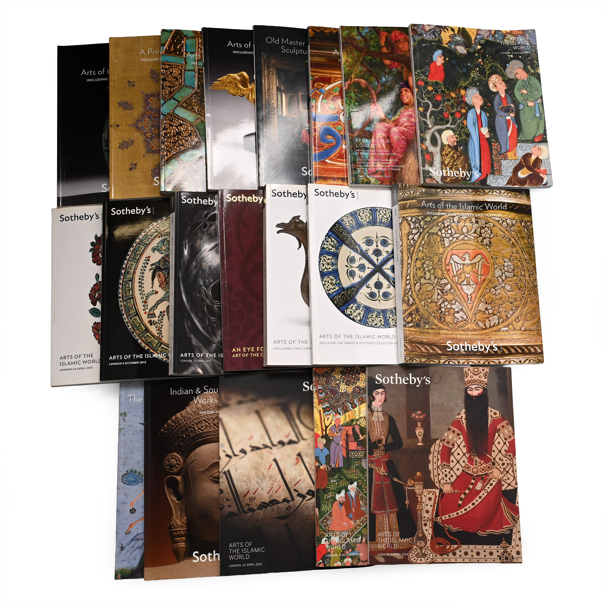 Sotheby's Islamic and Indian Art Auction Catalogue Group - 20 Titles