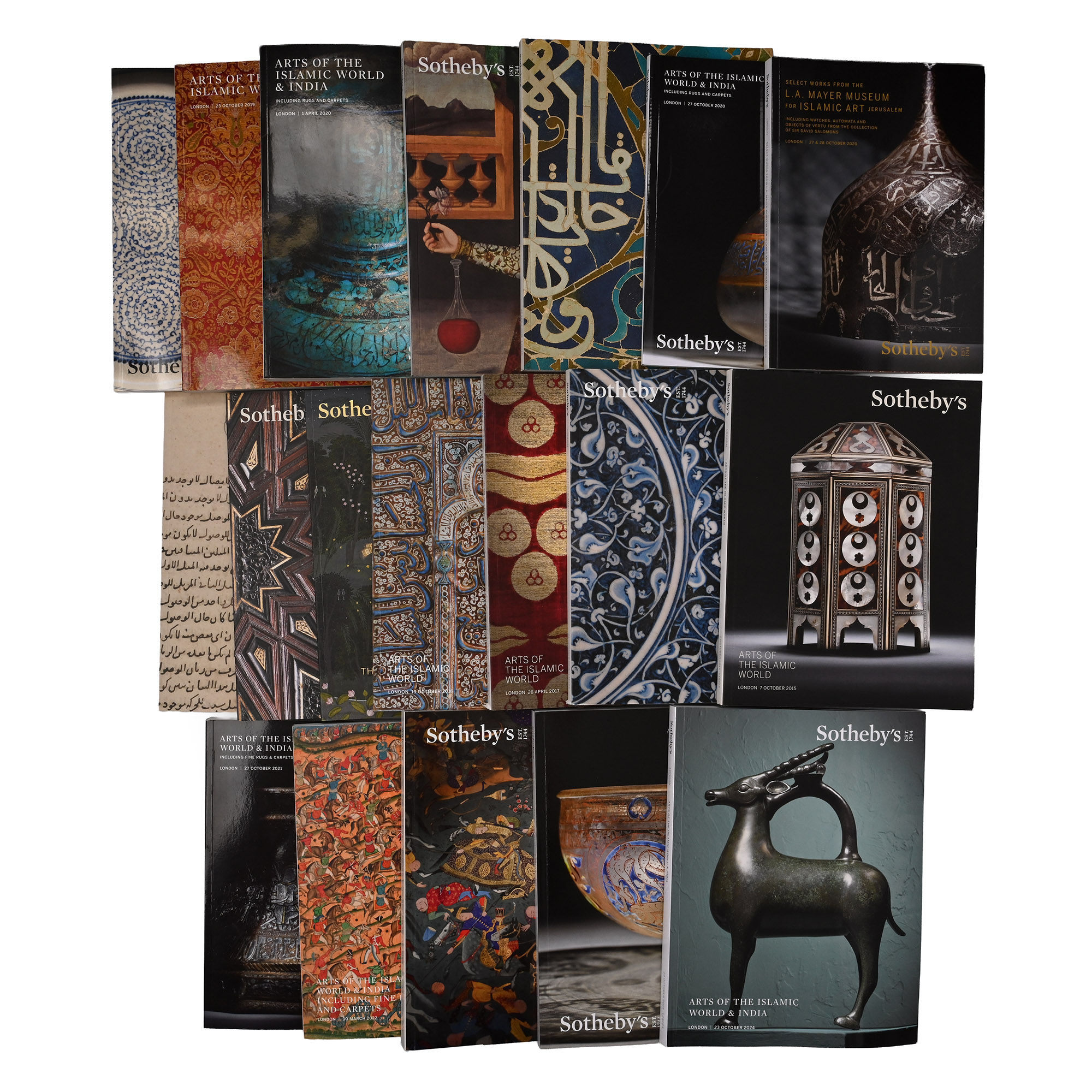 Sotheby's Islamic and Indian Art Auction Catalogue Group - 19 Titles