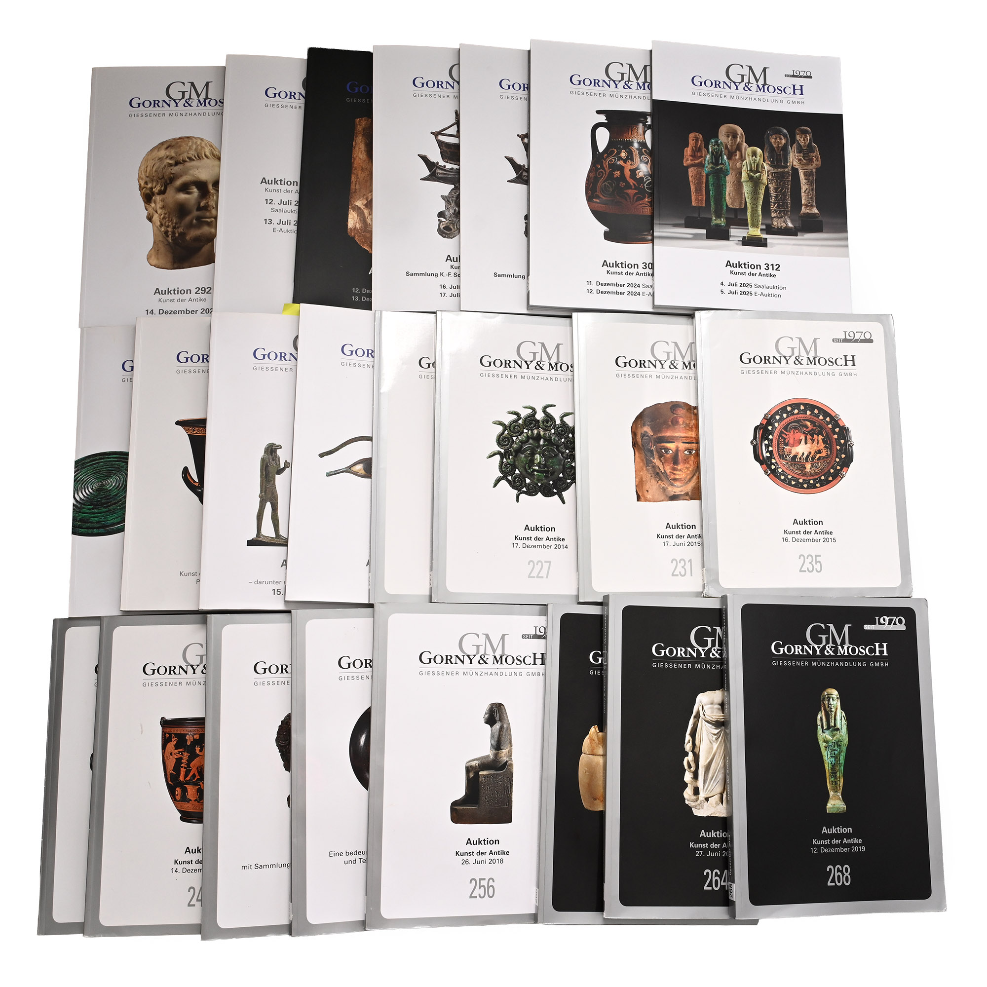 Gorny & Mosch Antiquities and Archaeology Auction Catalogue Group - 23 Titles