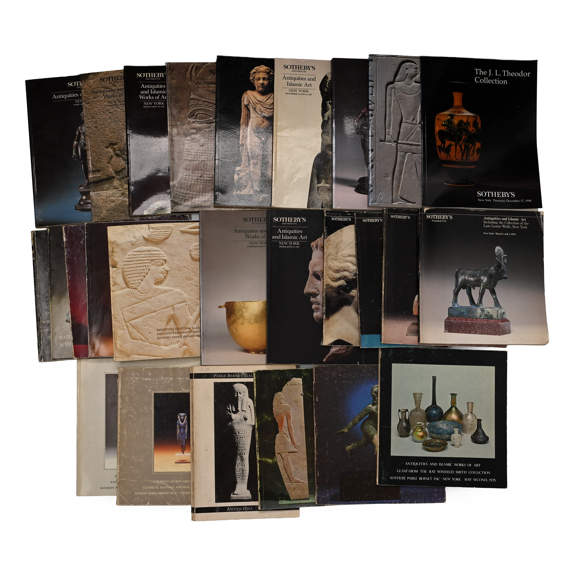 Sotheby's New York Antiquities and Archaeology Auction Catalogue Group - 27 Titles