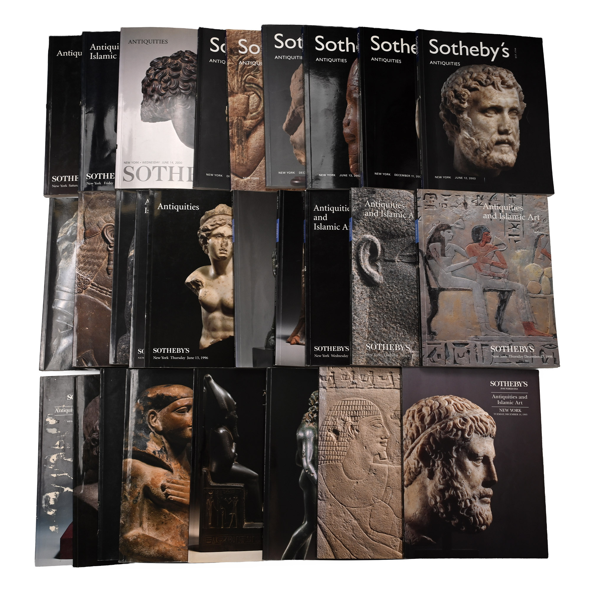 Sotheby's New York Antiquities and Archaeology Auction Catalogue Group - 27 Titles