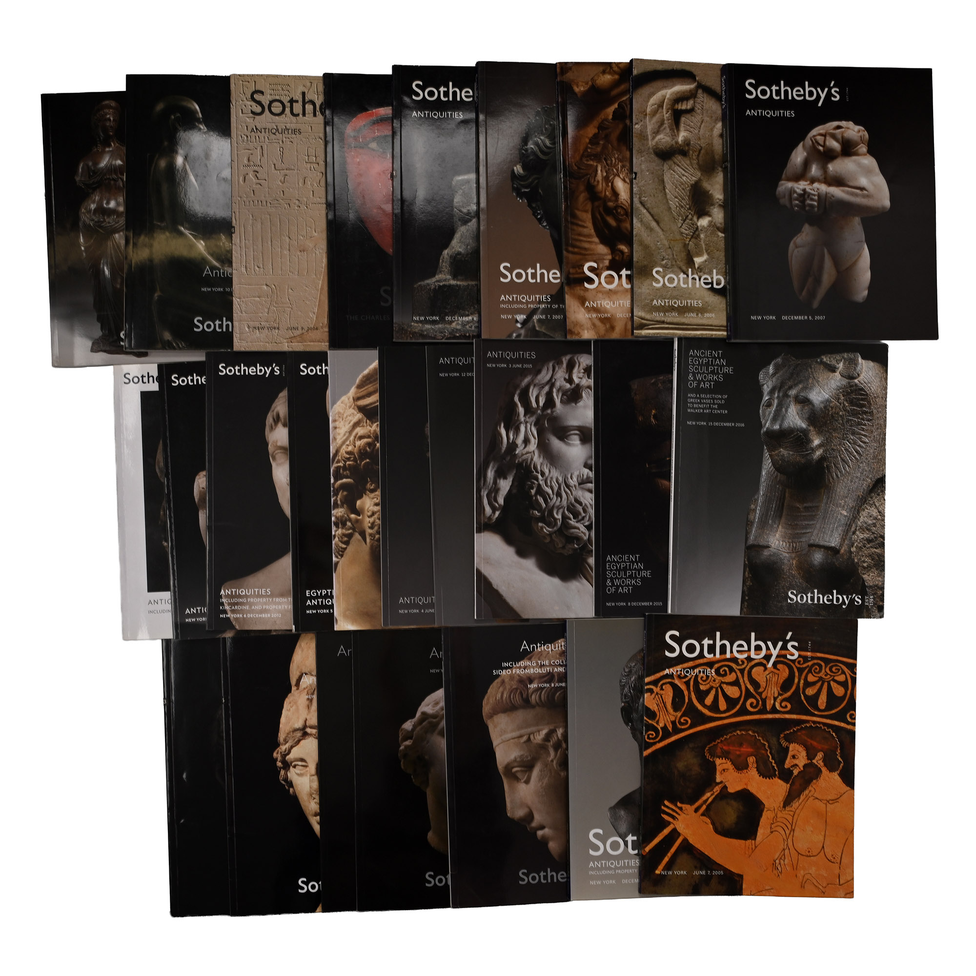 Sotheby's New York Antiquities and Archaeology Auction Catalogue Group - 26 Titles