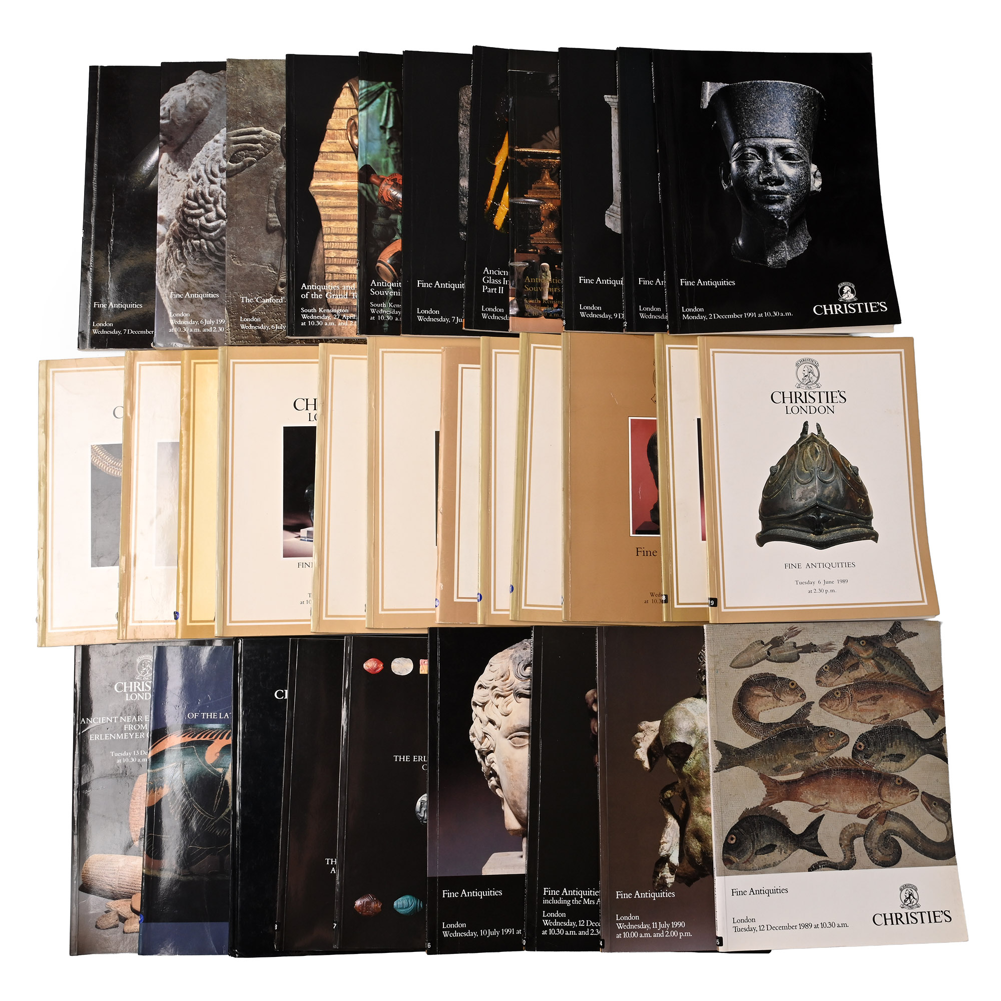 Christie's London Antiquities and Archaeology Auction Catalogue Group - 30 Titles