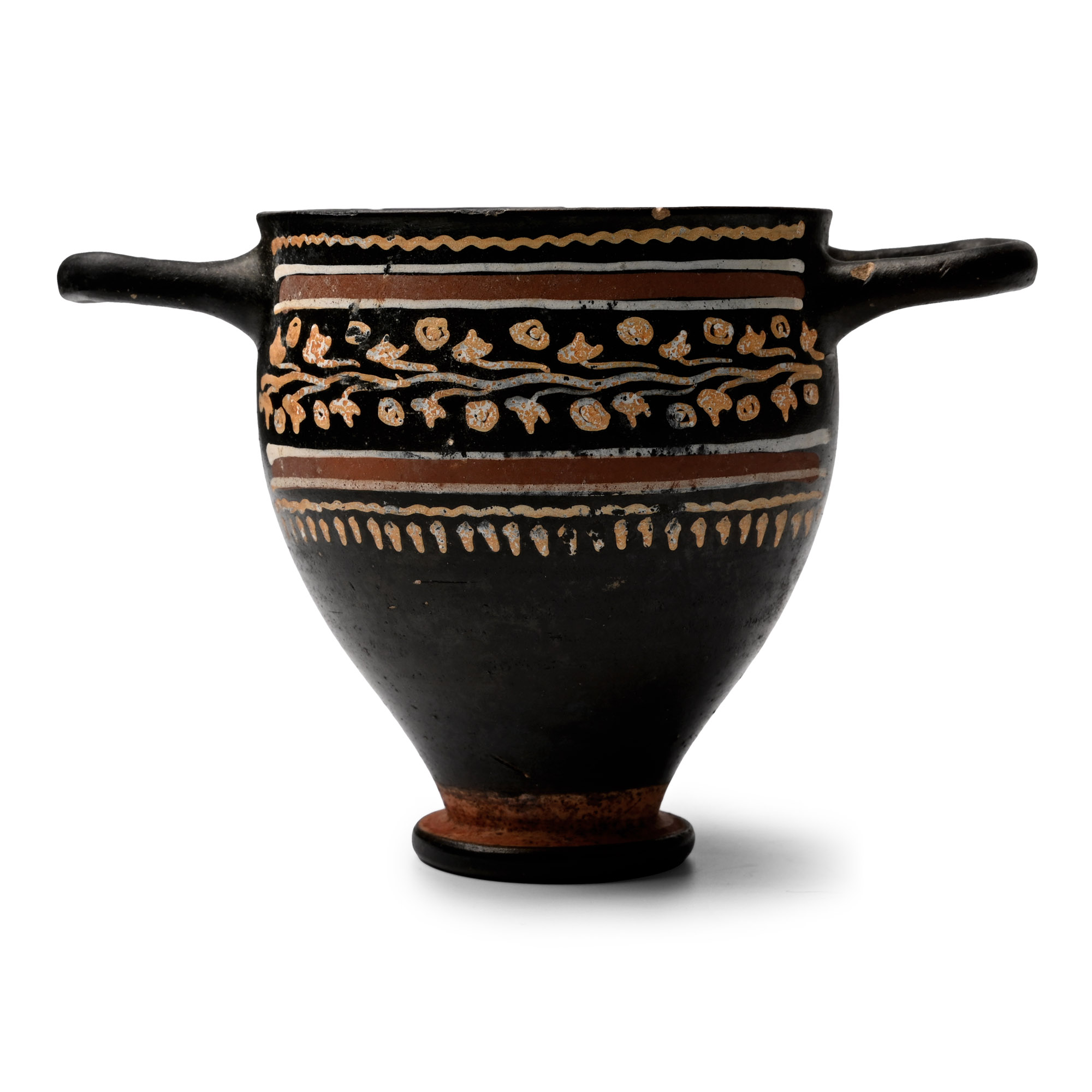 Greek Apulian Gnathian Ware Skyphos