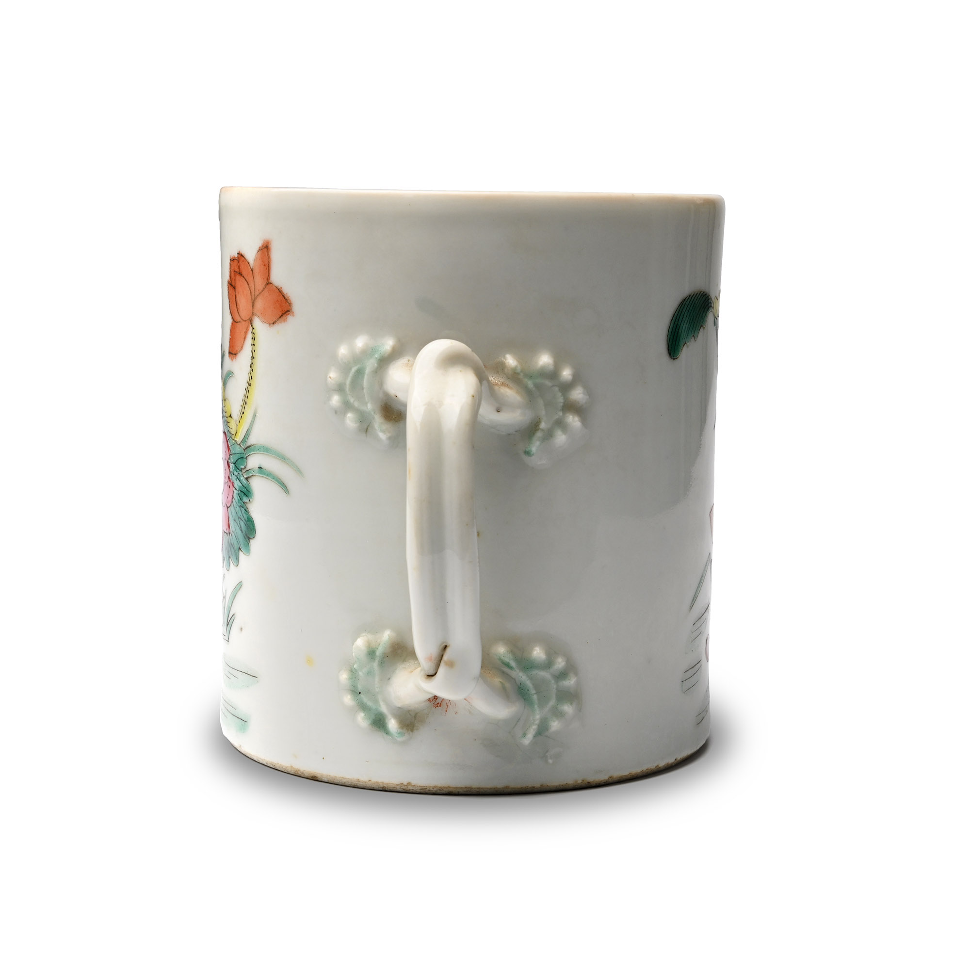 Chinese Famille Rose Porcelain Mug