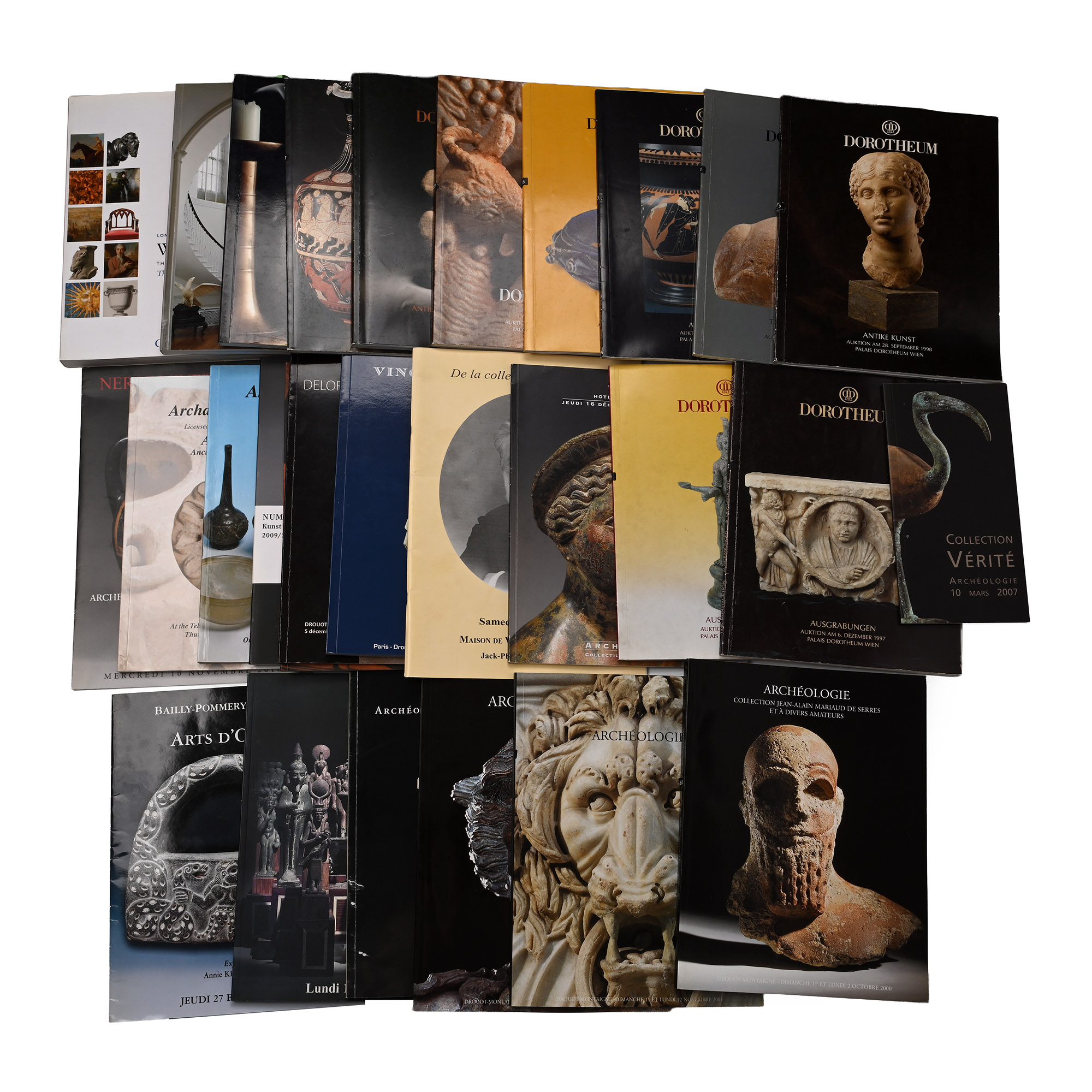 Mixed Mainly European Antiquities and Archaeology Auction Catalogues - 28 Titles