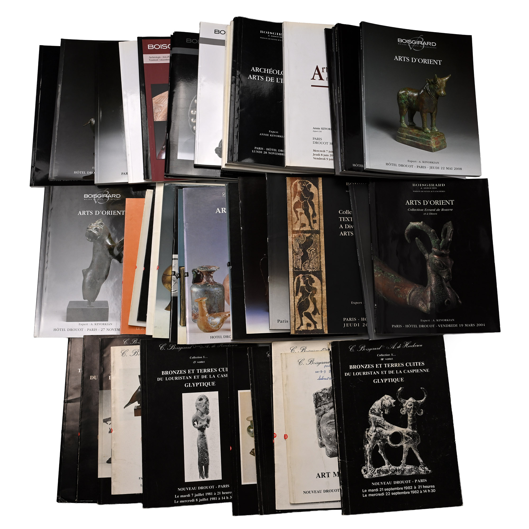 Boisgirad Antiquities, Archaeology and Arts de Orient Auction Catalogues - 46 Titles