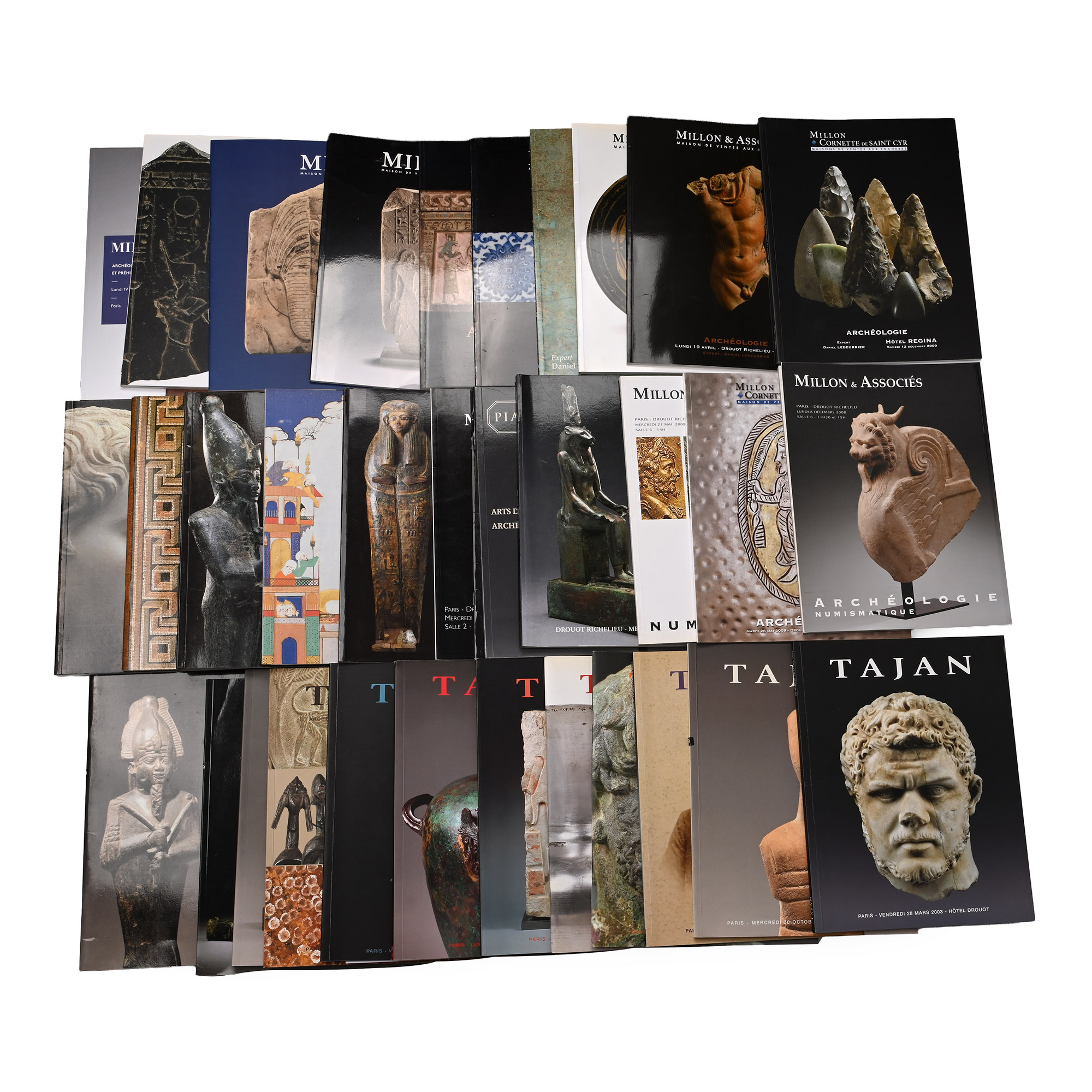 Millon, Piasa and Tajan Antiquities and Archaeology Auction Catalogues - 35 Titles
