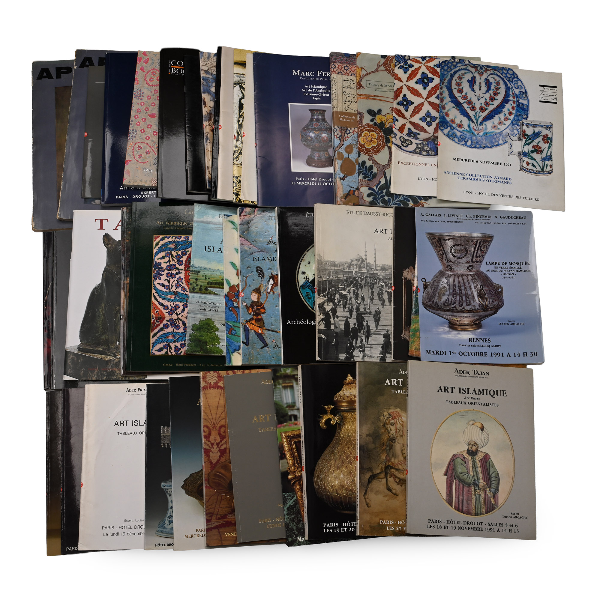 Mixed Islamic and Orient Auction and Sale Catalogues, Apollo Magazines - 45 Titles