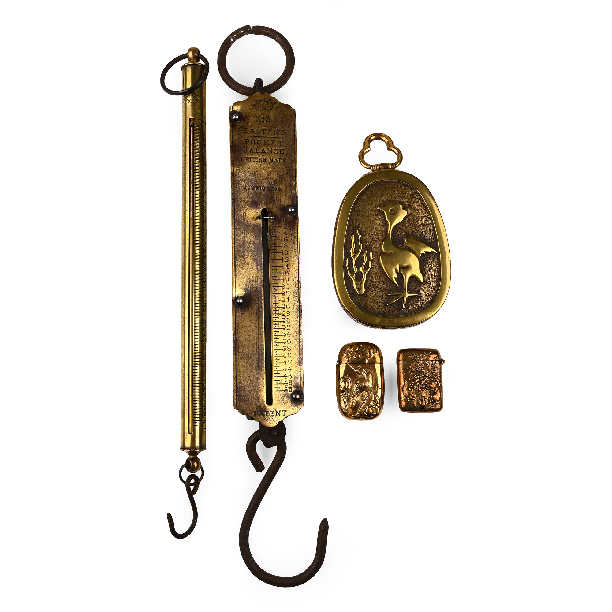 Brass Scales and Other Items