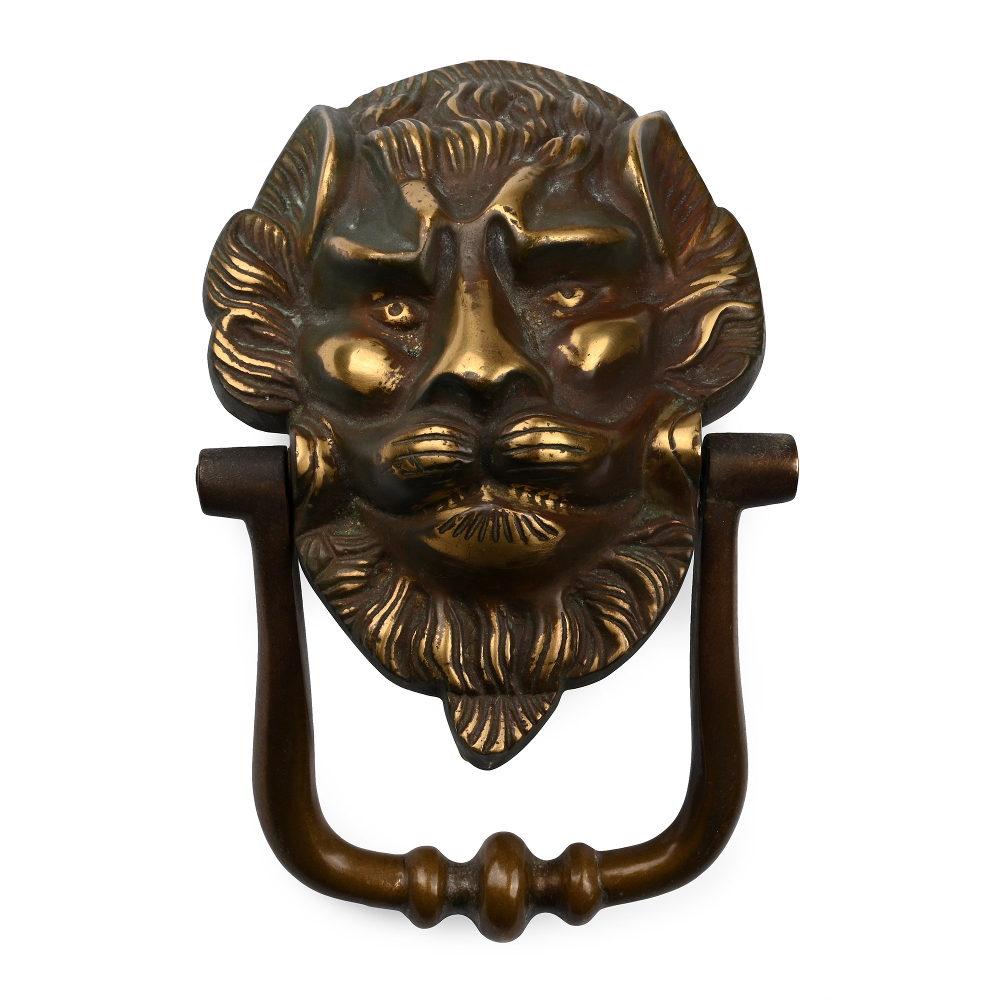 Victorian Brass Lion Door Knocker