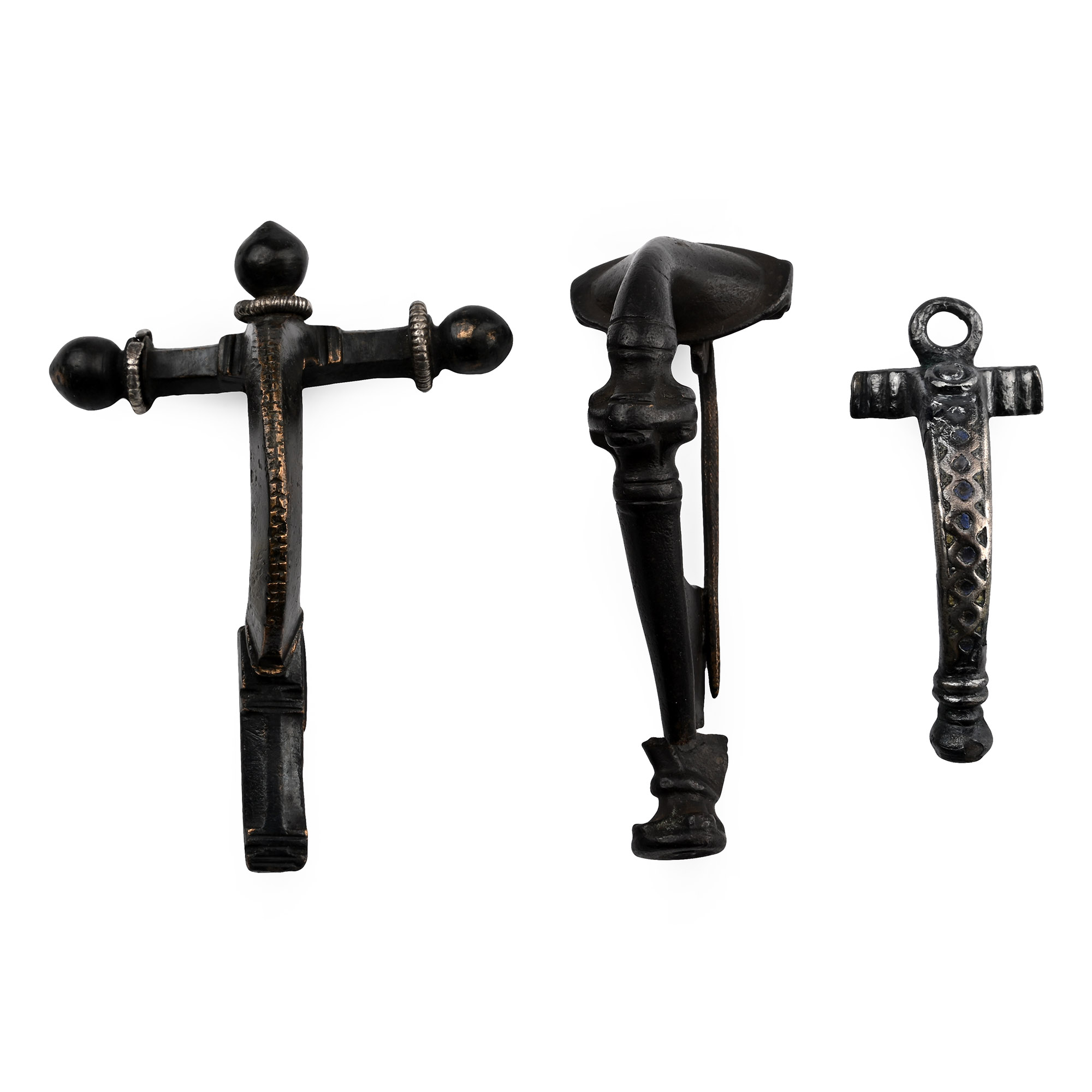 Reproduction Roman Bronze Brooch Collection