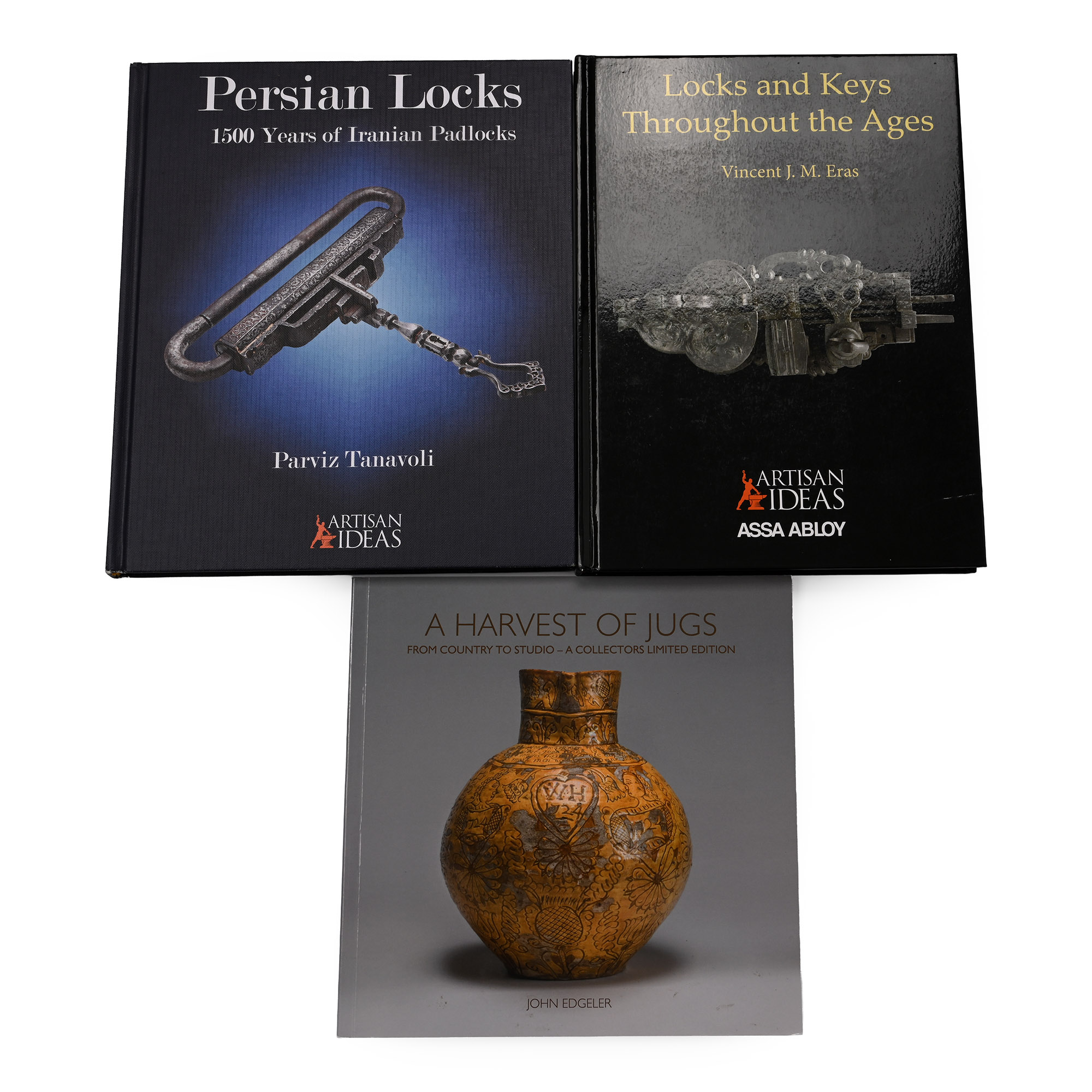 Books on Antique Locks and Jugs - 3 Titles
