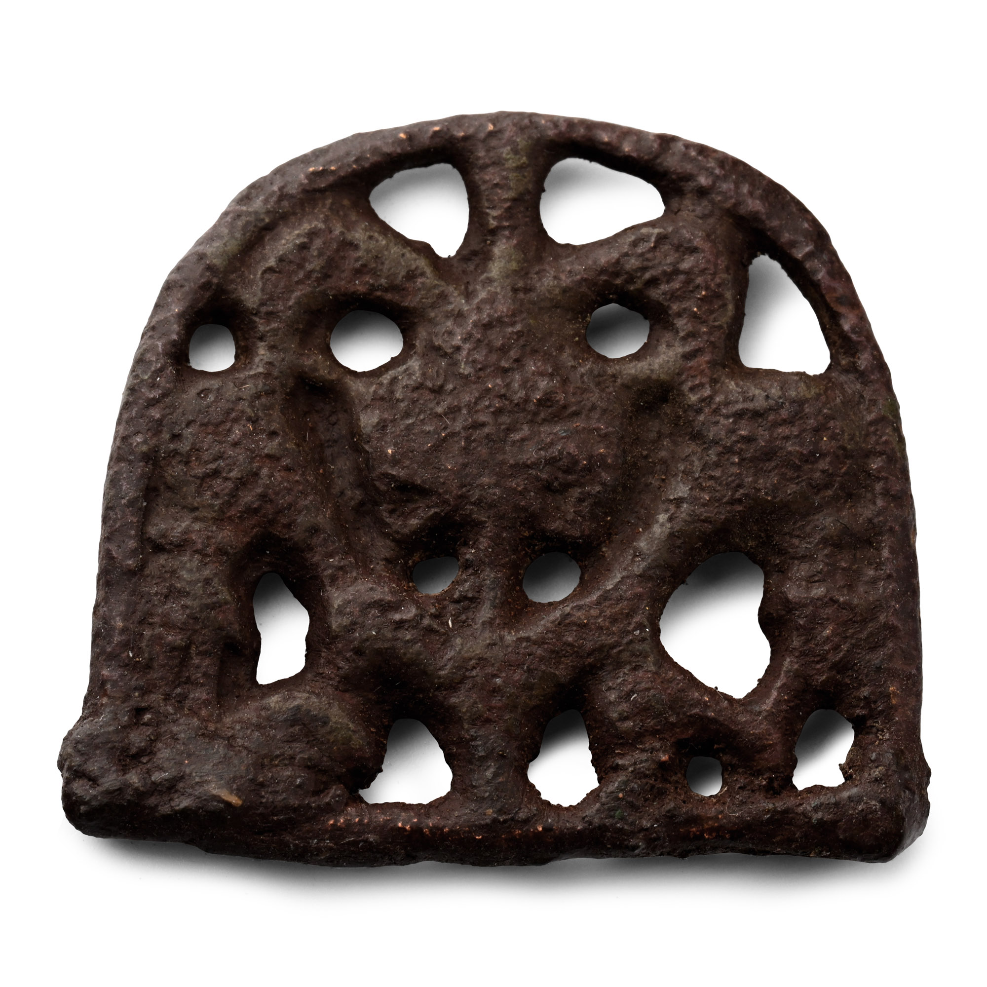 Viking Bronze Bifacial Tongue-Shaped Mount