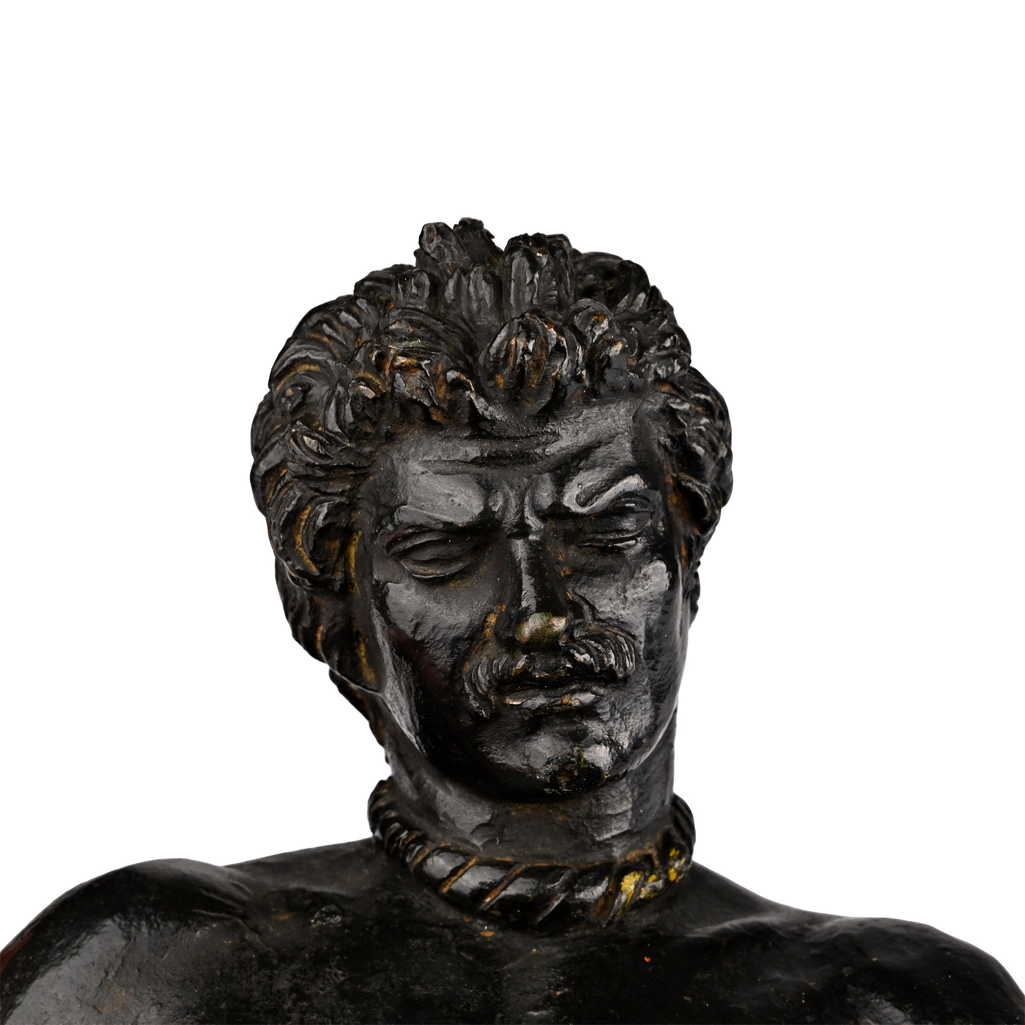 Bronze Grand Tour Statue of 'The Dying Gaul' from the Capitoline Museum