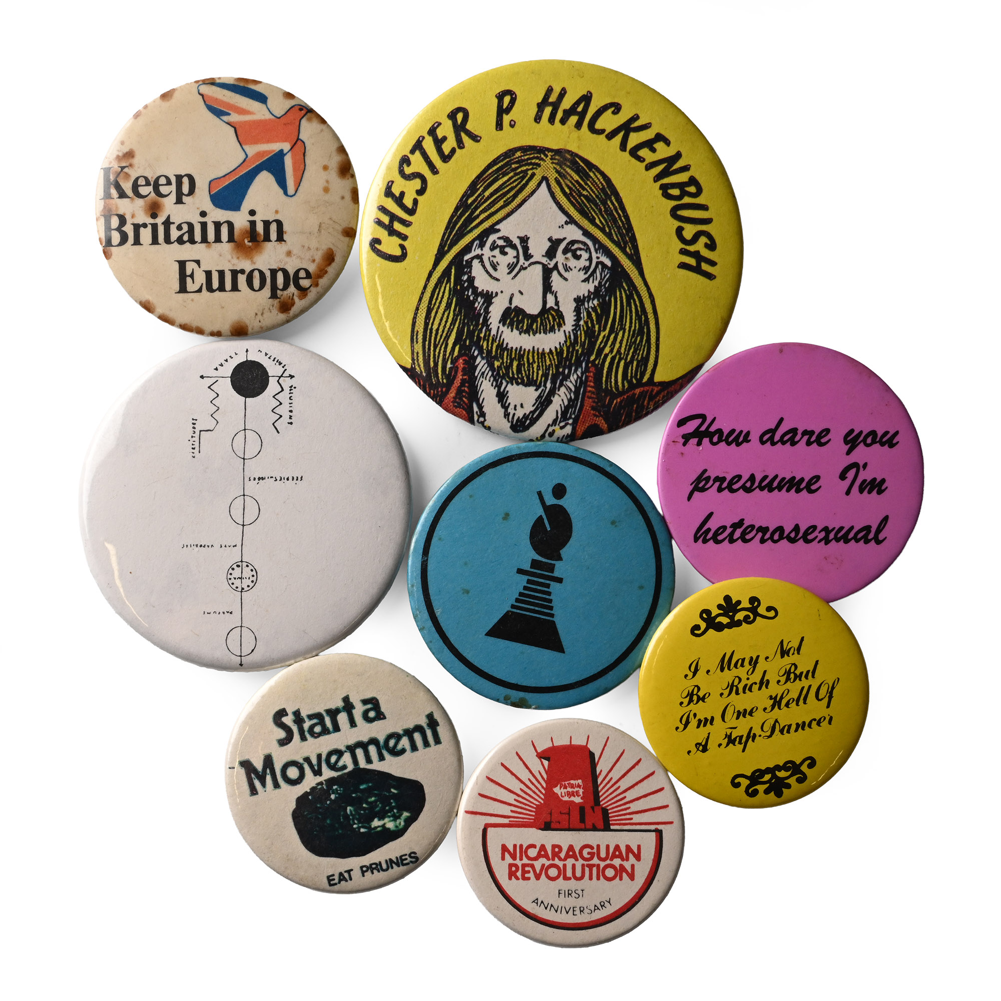 Miscellaneous Vintage Pin Badge Collection