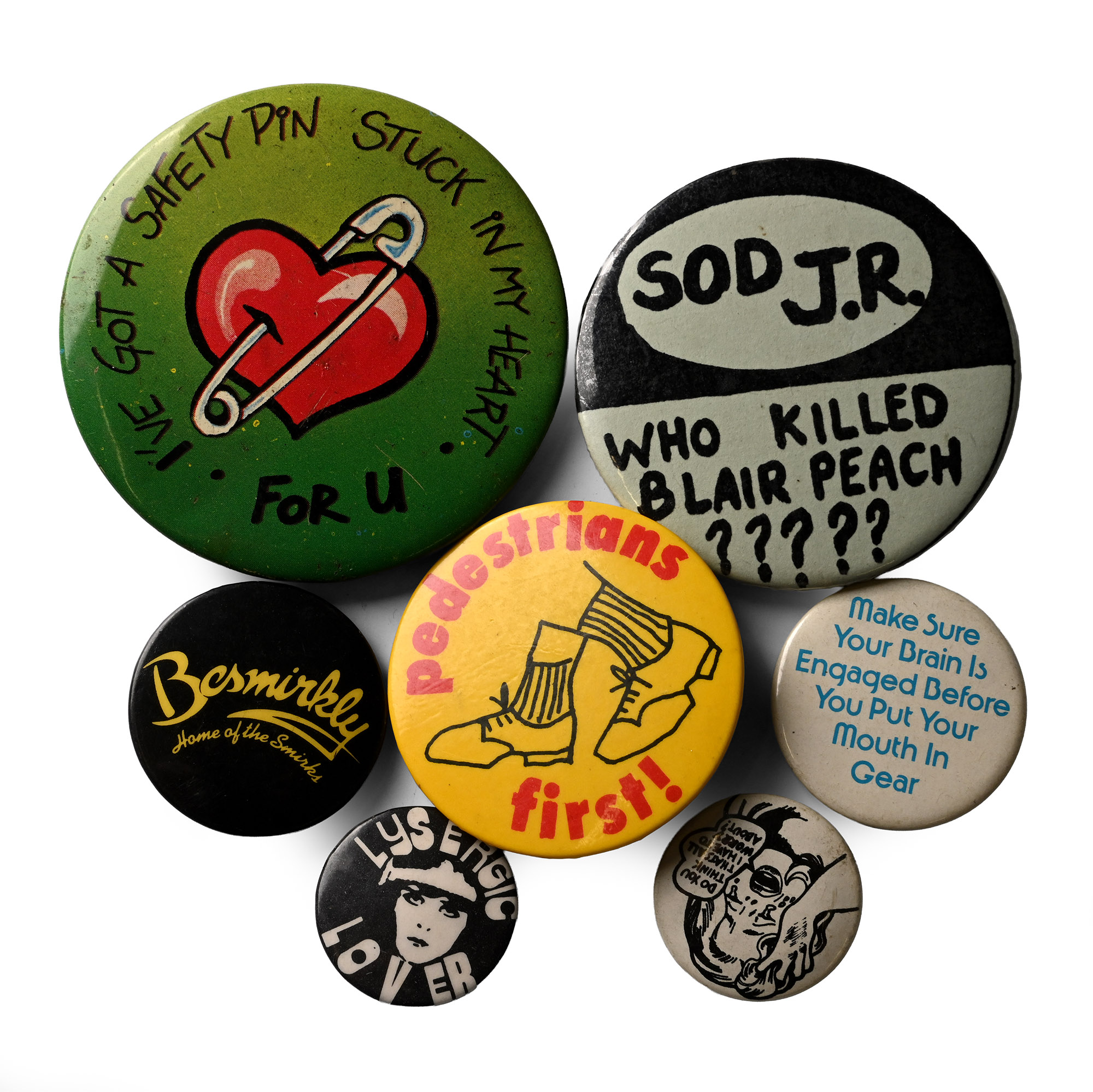 Miscellaneous Vintage Pin Badge Collection