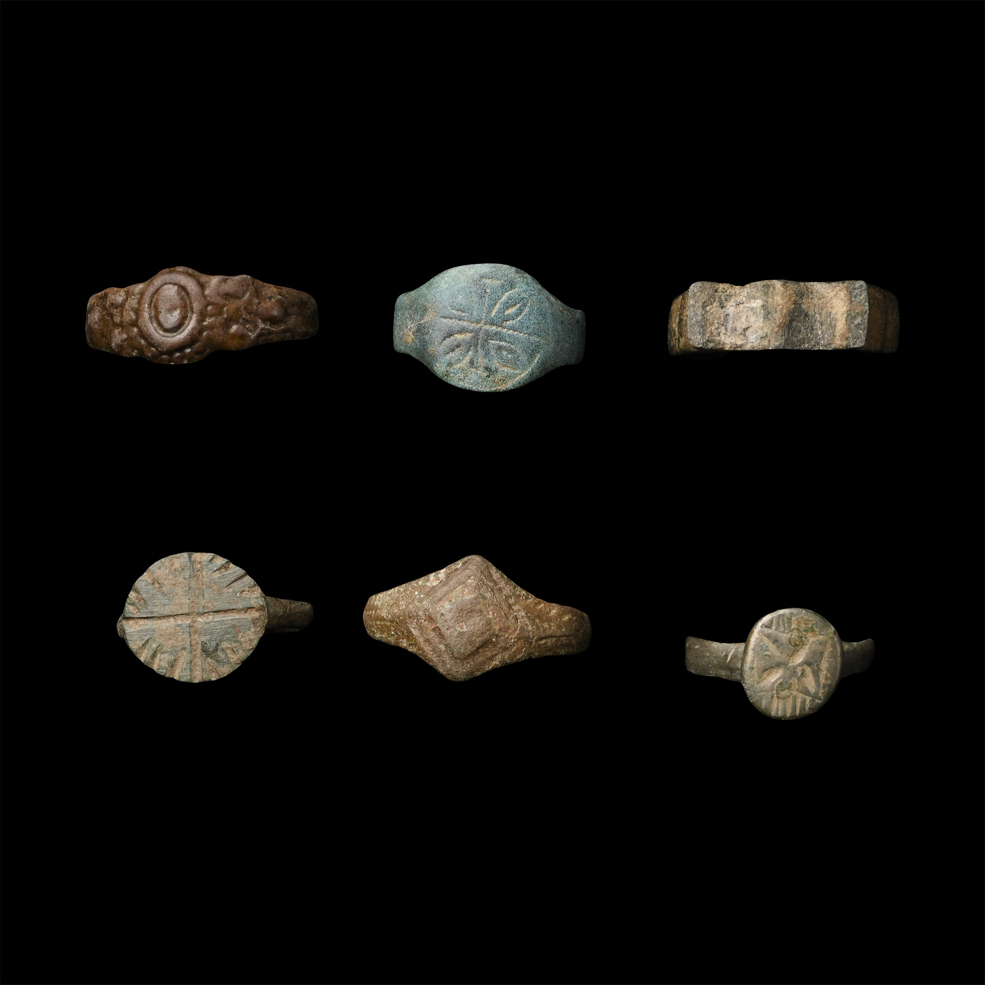 Medieval and Later Bronze Ring Group