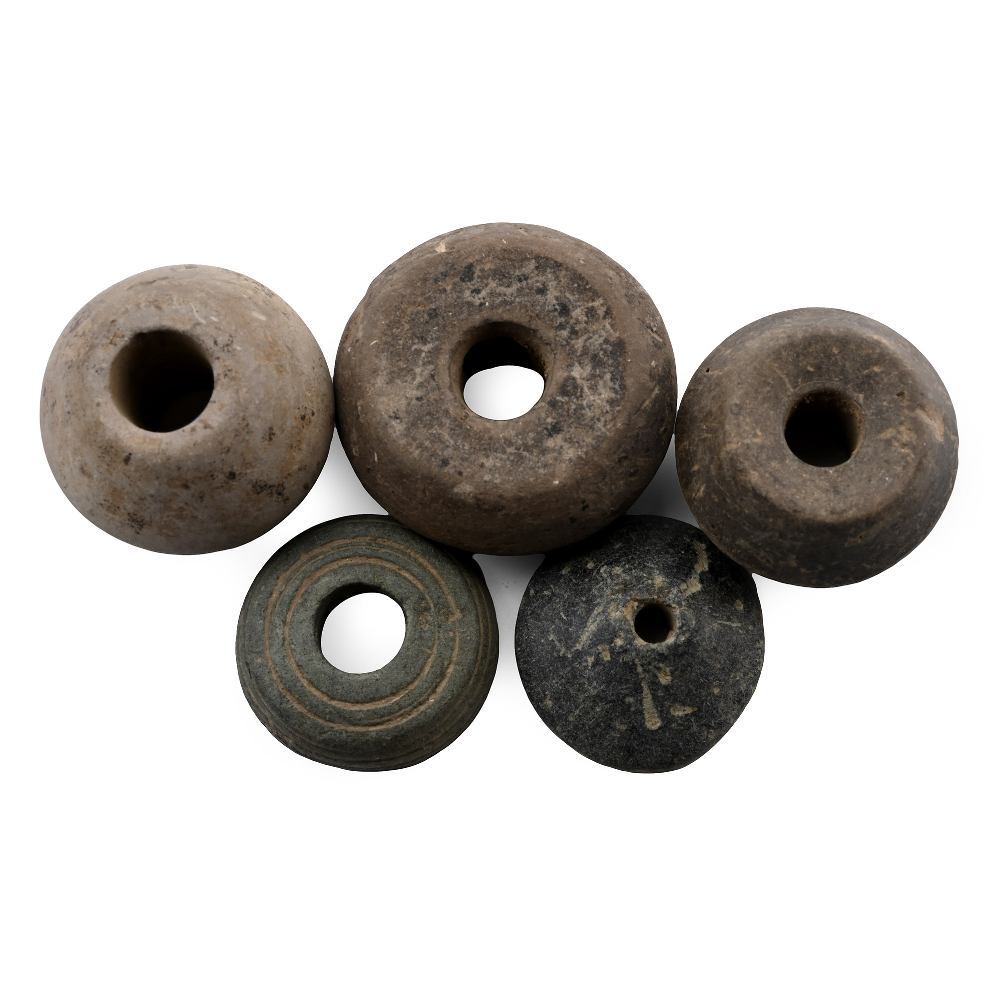 Roman Ceramic Spindle Whorl Group