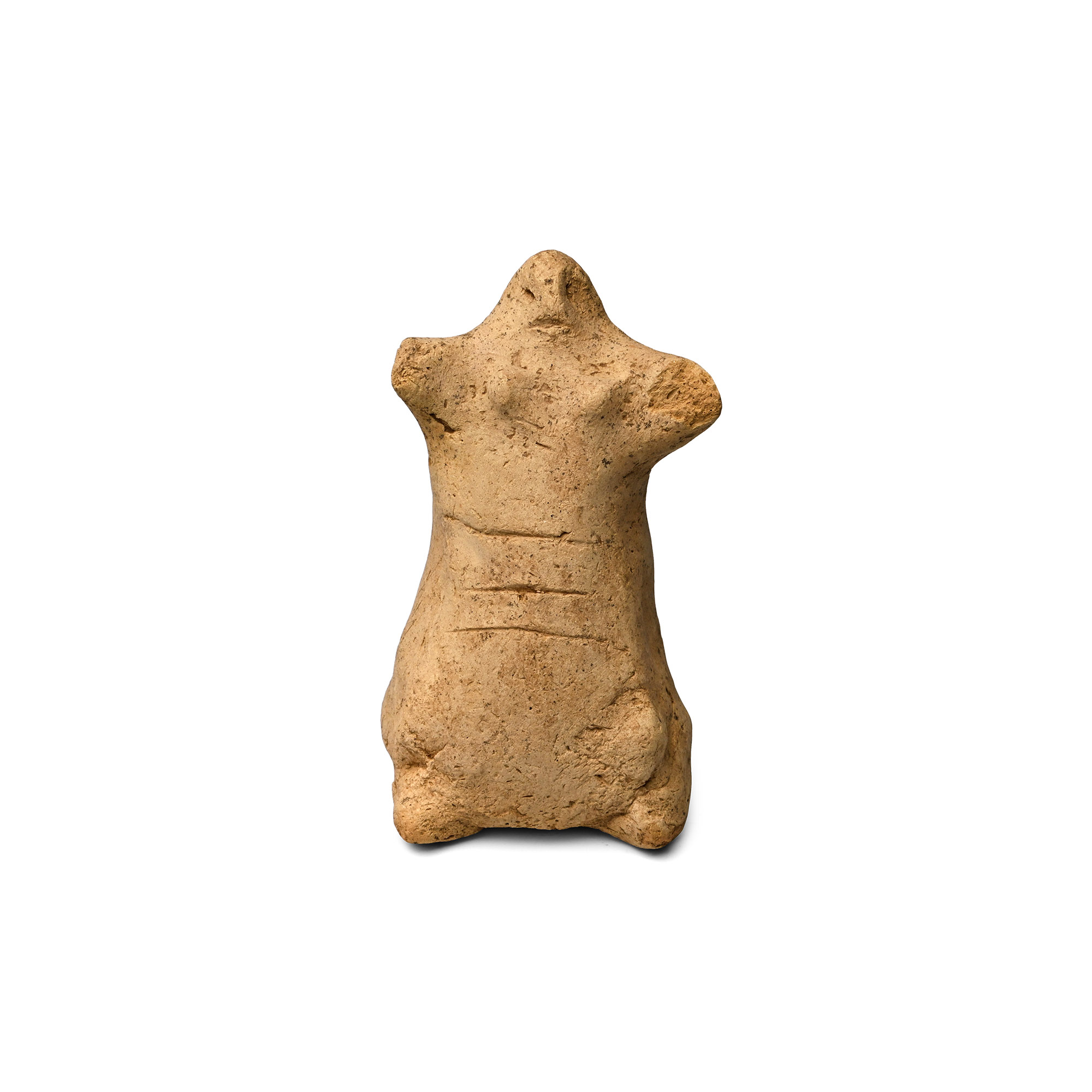 Chalcolithic Terracotta Fertility Idol