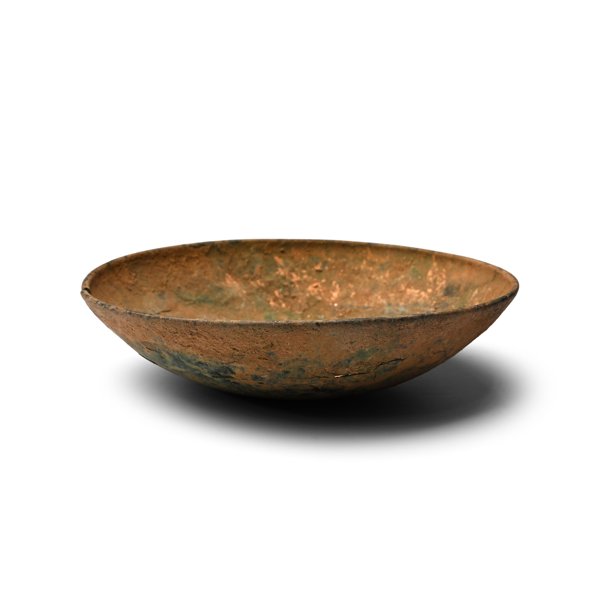 Greek Shallow Bronze Bowl
